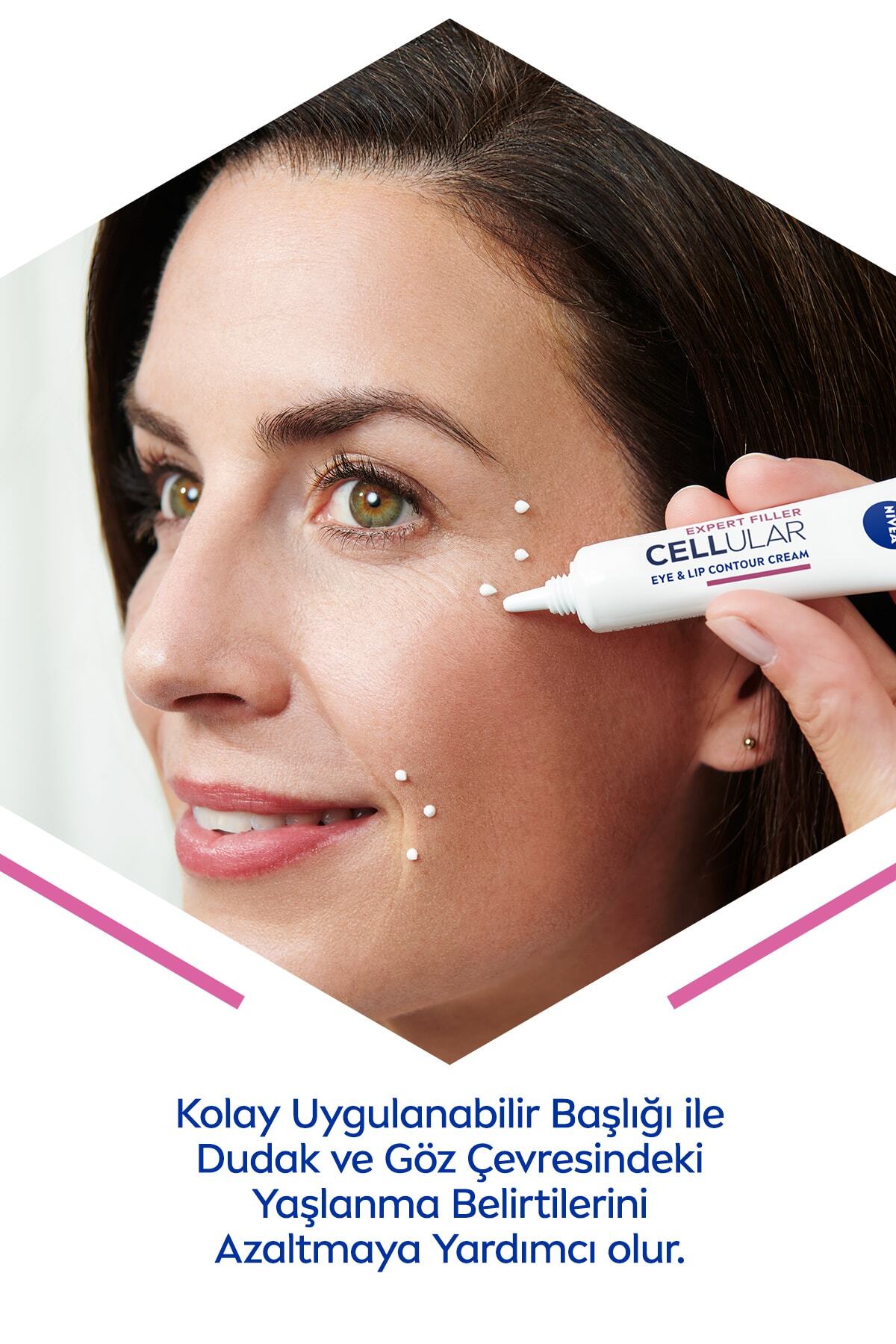 NIVEA کرم چشم فرم دهنده هیالورون سلولی نیویا