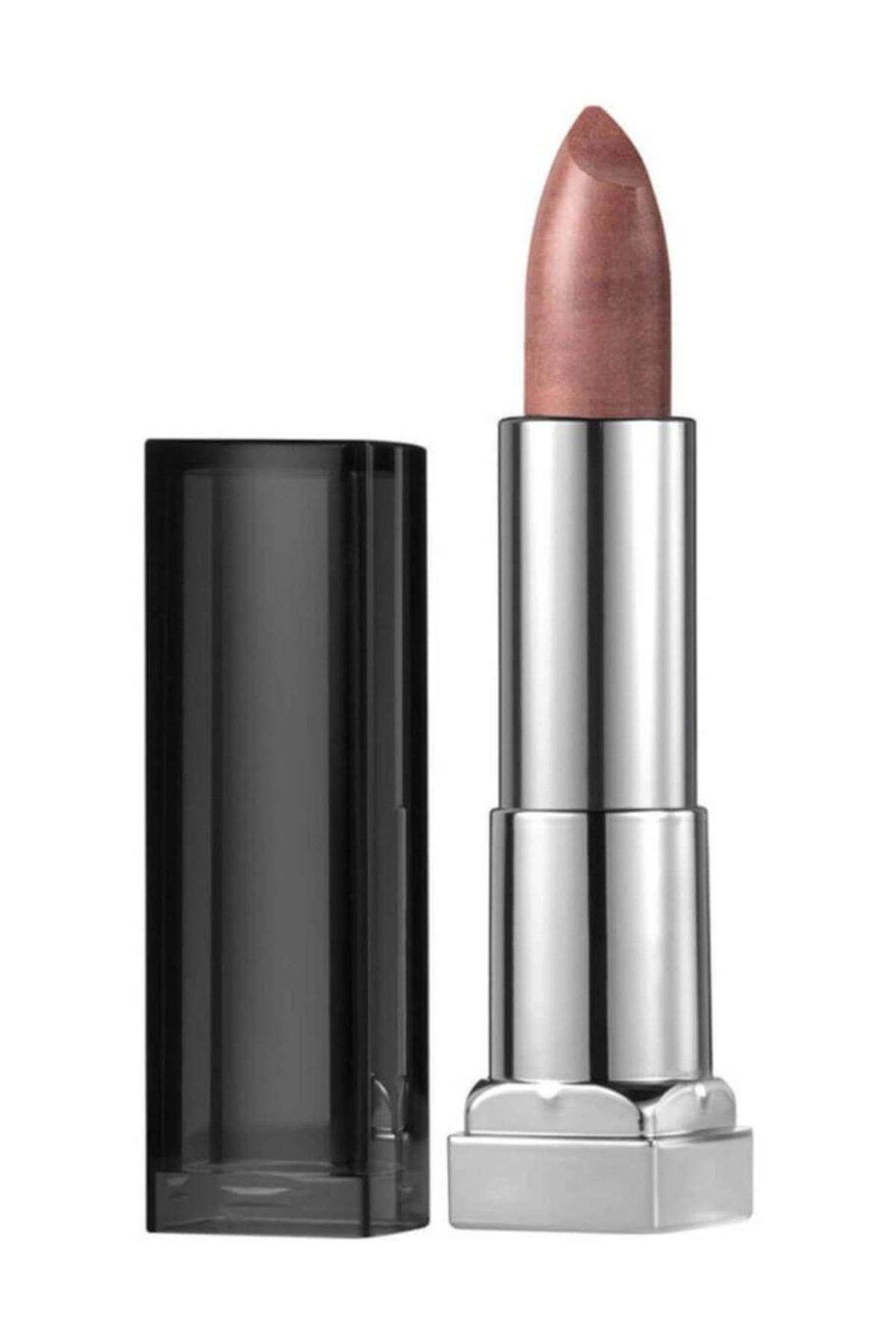 Maybelline New York رژ لب متالیک مات Color Sensational مغذی کننده لب شماره 40 رنگ رزگلد