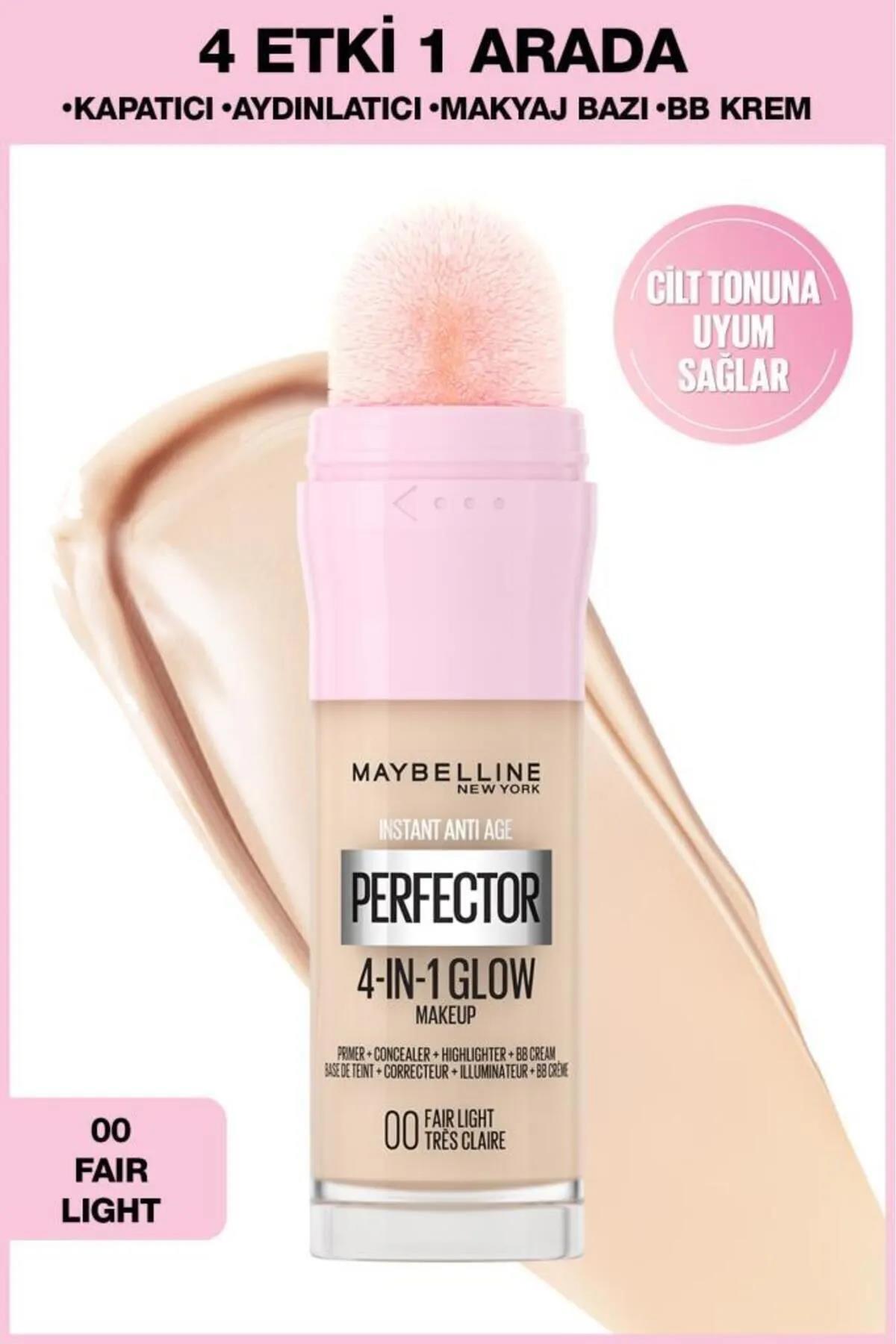 فونداسیون یکپارچه Instant Perfector Glow - رنگ 00 Fair Light - حجم 20  میبلین Maybelline