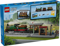 مجموعه ساختنی قطار بخار کلاسیک سیتی، لگو LEGO مدل 60511، ۵۷۵ قطعه، حداقل سن ۷ سال