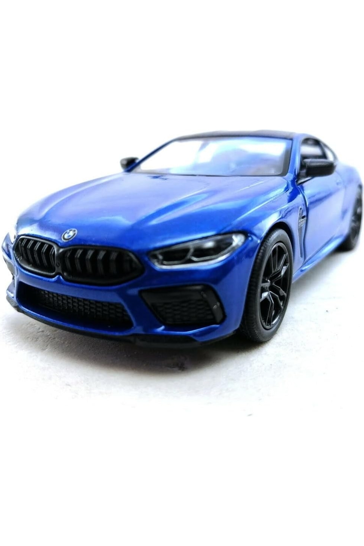 مدل خودرو BMW M8 DIECAST چک DROP CAR 1:34 SCALE BLUE اورجینال Kinsmart