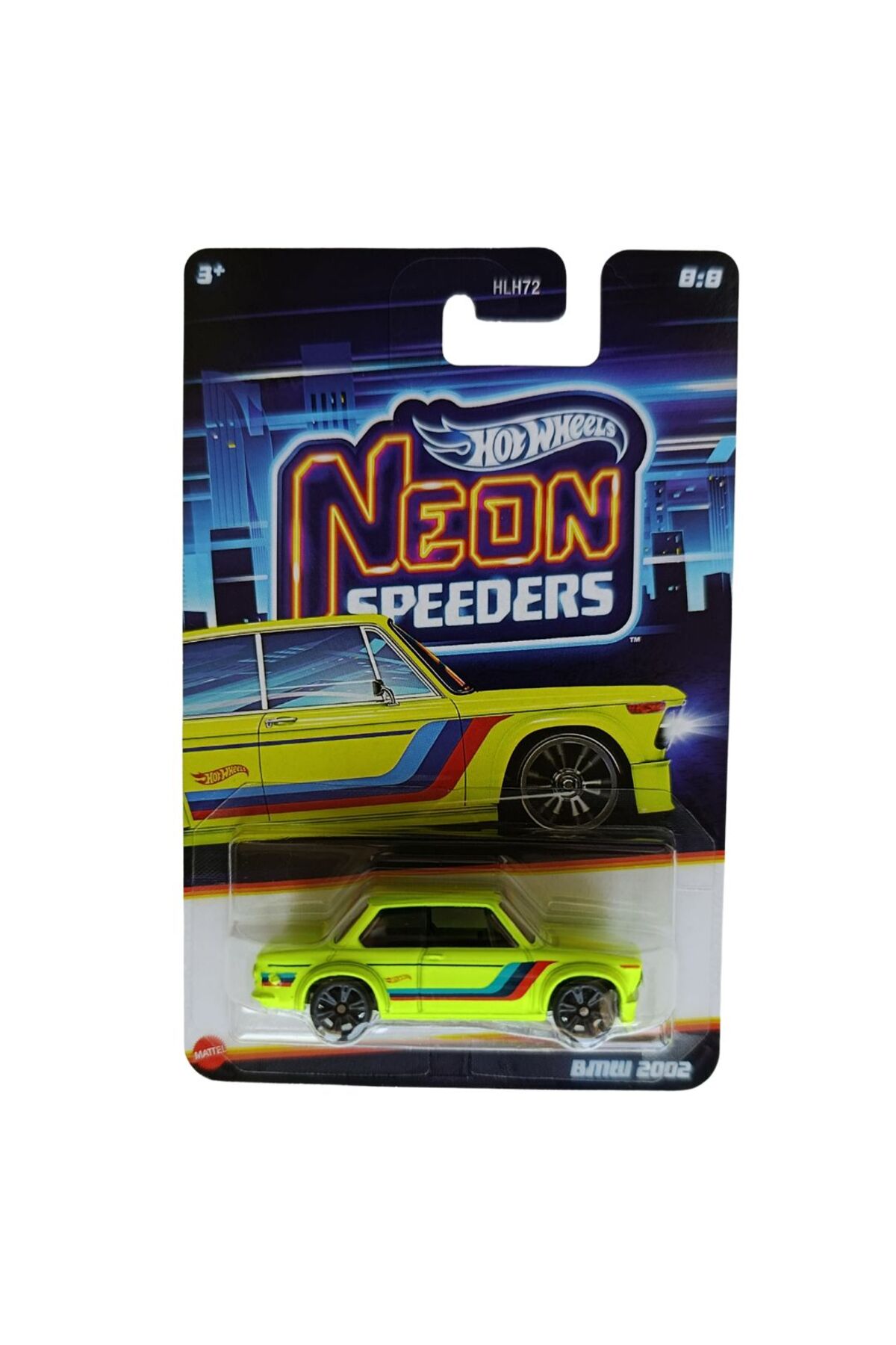 ماشین اسباب بازی نئون اسپیدرز BMW 2002 از ترکیه HOT WHEELS