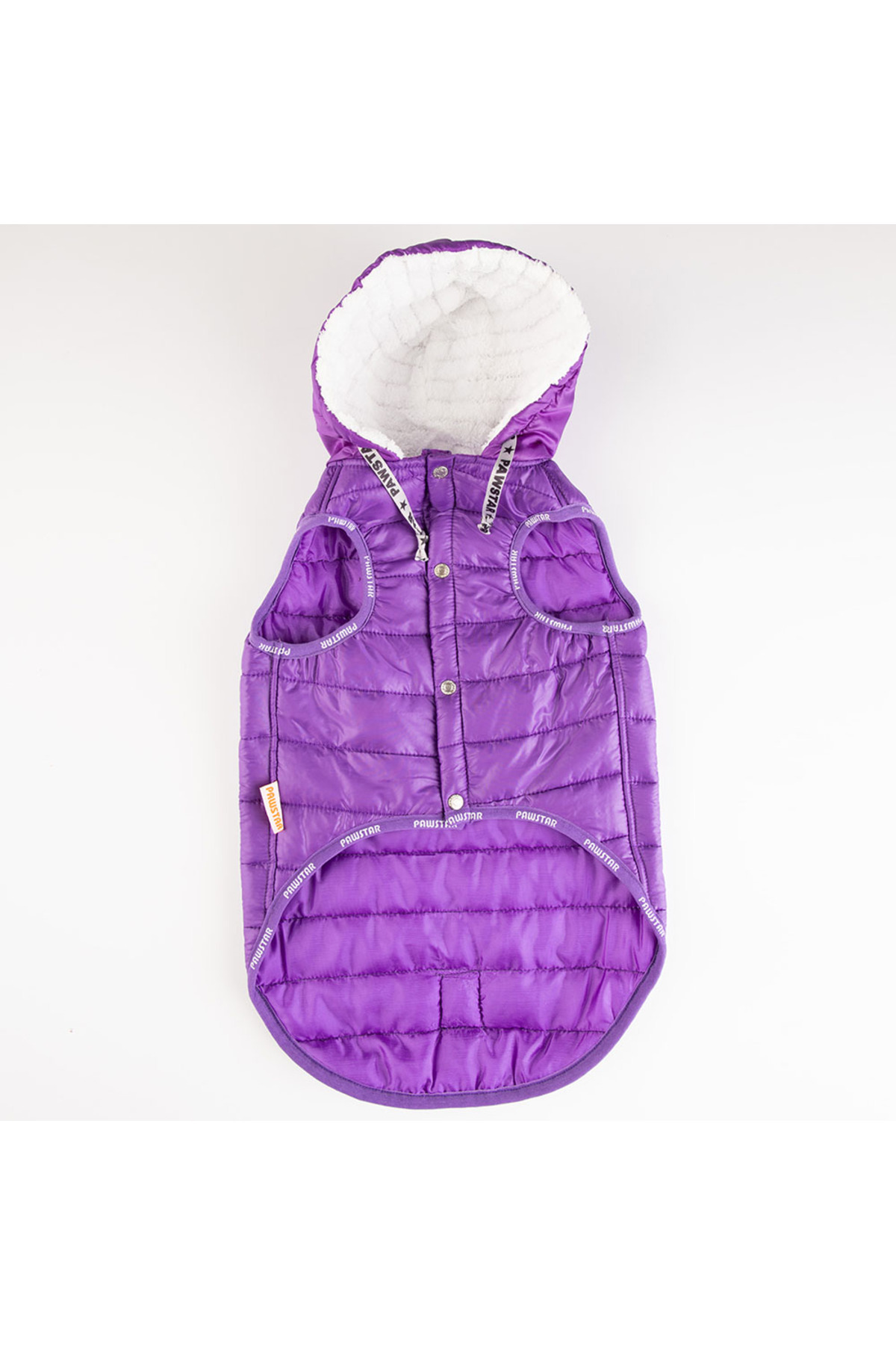 جلیقه بارانی بنفش سگ پاوستار Pawstar Railway Anorak مدل V2310