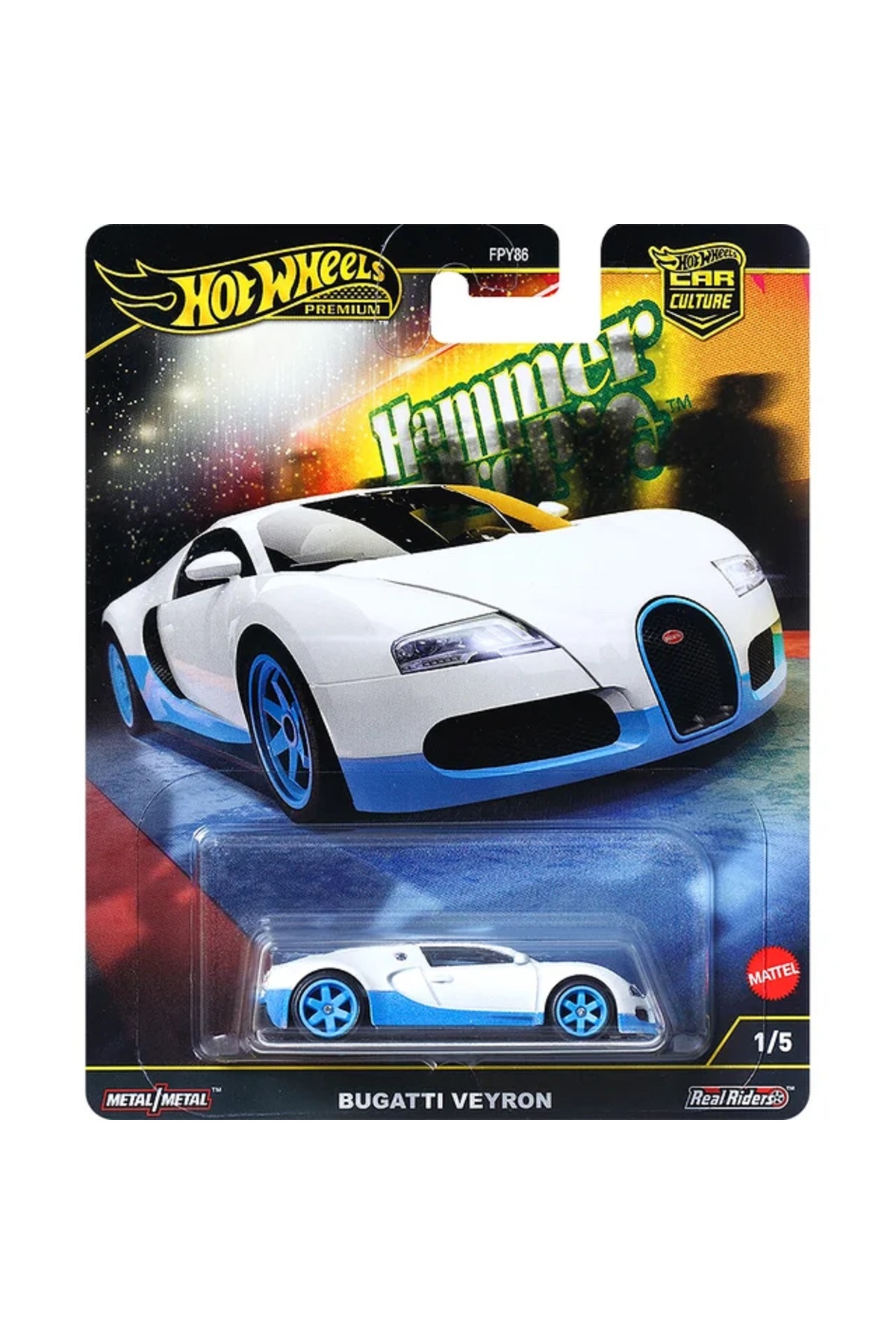 ماشین اسباب بازی فرهنگ اتومبیل ممتاز بوگاتی ویرون آبی 1 64 هات ویلز اورجینال HOT WHEELS