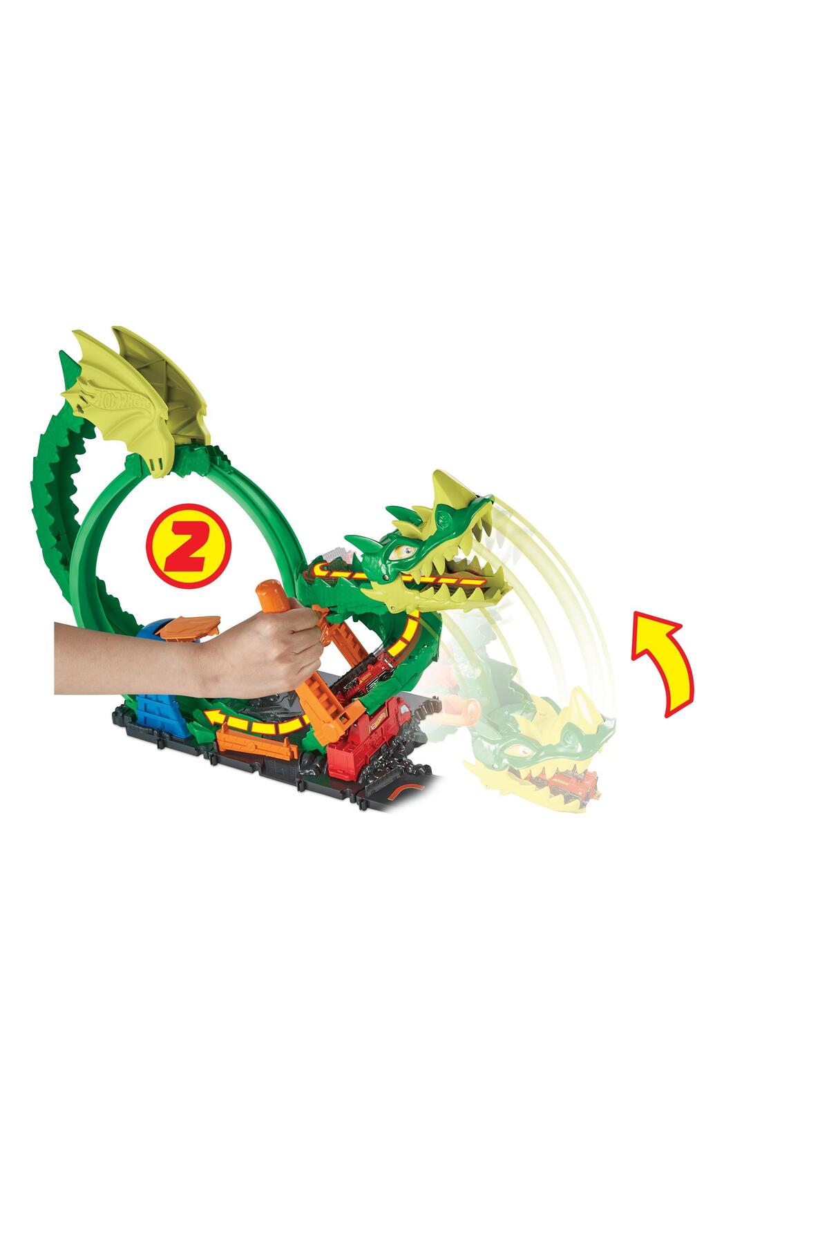 ماشین اسباب بازی ® جنگ با اژدها | HDP03 هات ویلز اورجینال HOT WHEELS