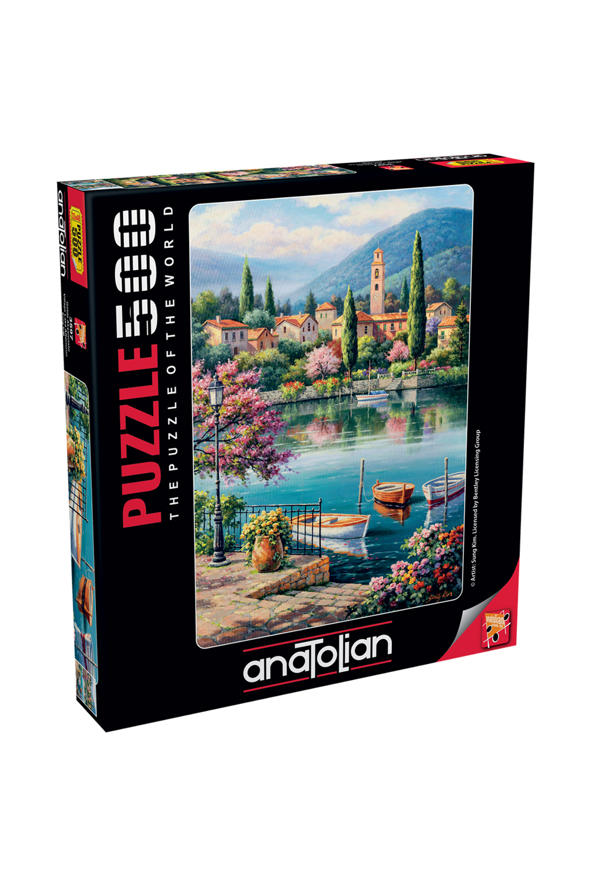 پازل آناطولی ۵۰۰ قطعه‌ای غروب کنار دریاچه Anatolian Puzzle