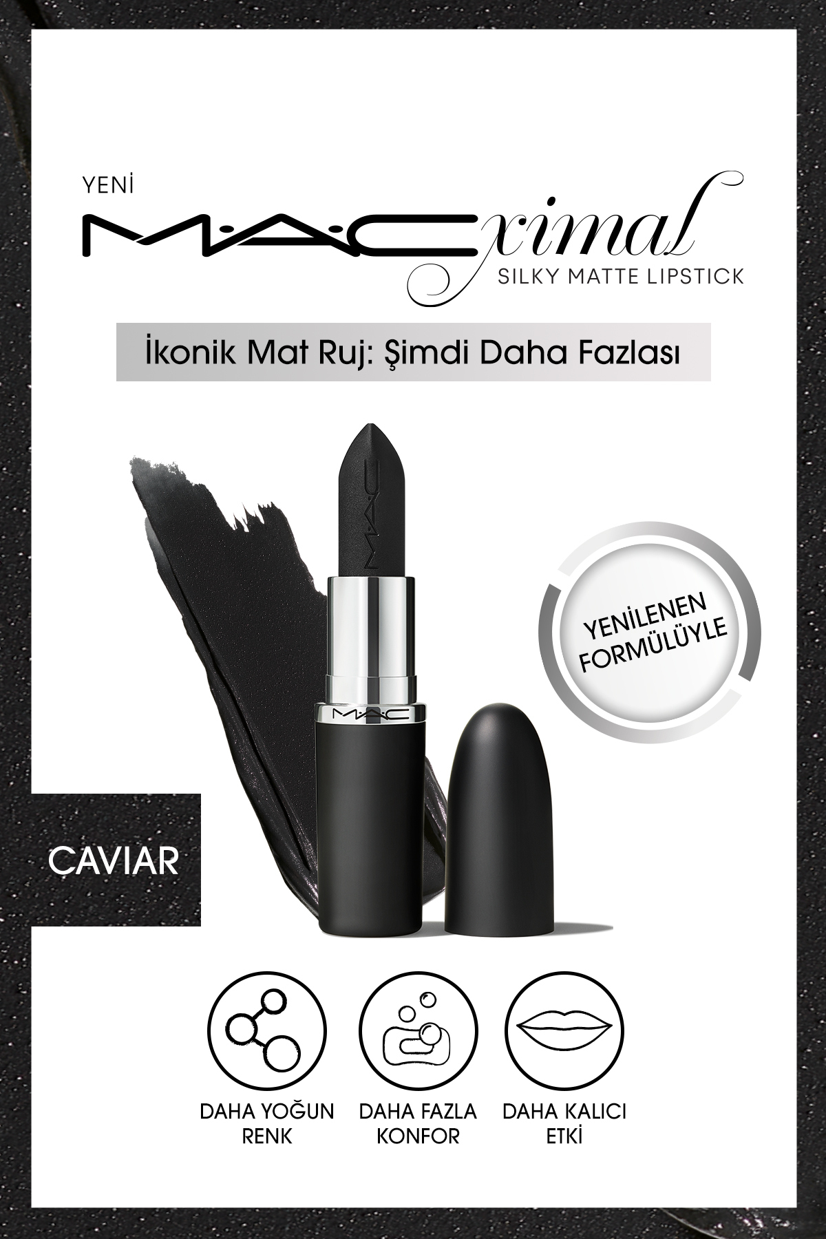 Mac لوازم آرایش لب رژ لب مات و مرطوب M · A · Cximal