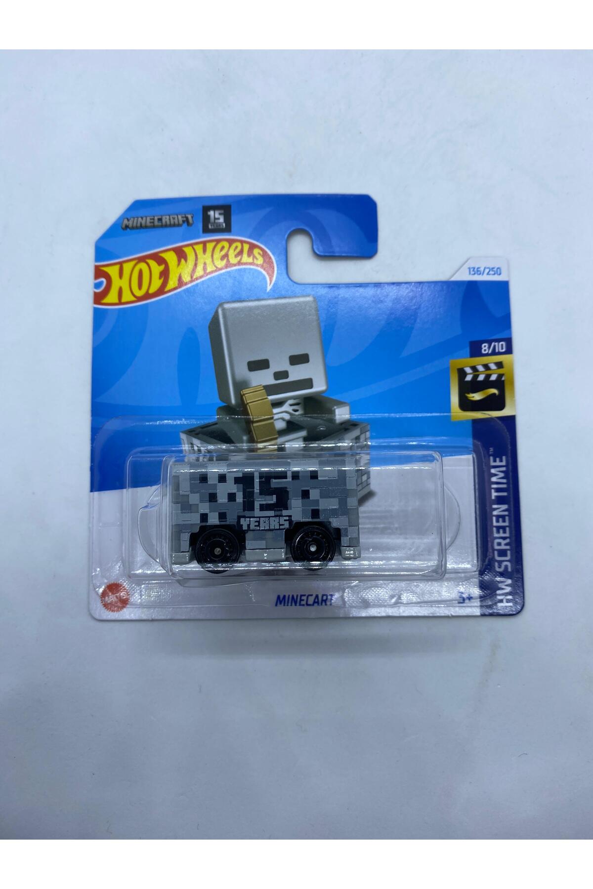 ماشین اسباب بازی MINECART MINECRAFT هات ویلز اورجینال HOT WHEELS
