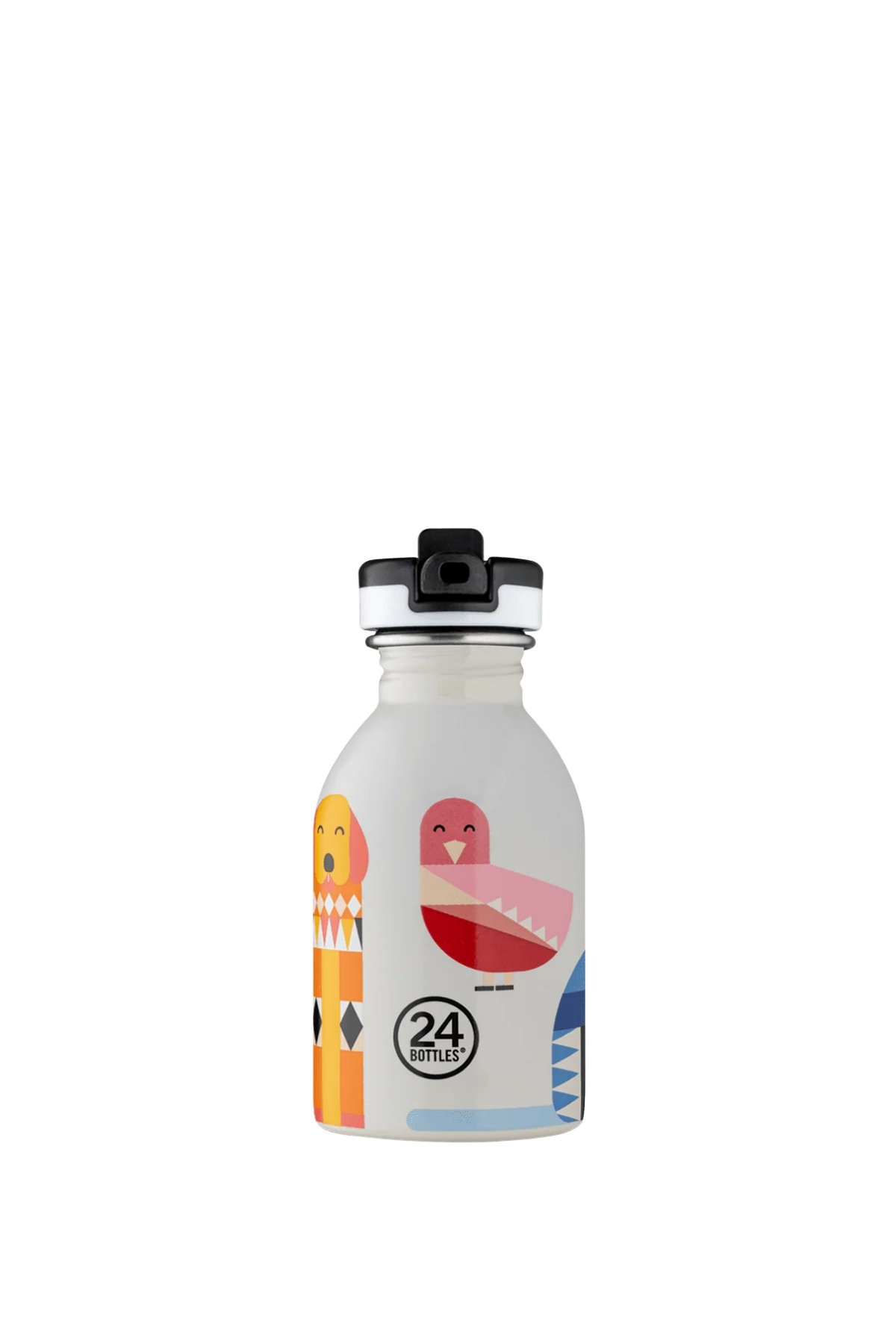 فلاسک بطری بچه ها BEST FRIENDS آب کودکان استیل ضد زنگ با نی 250 میلی لیتری اورجینال 24 Bottles