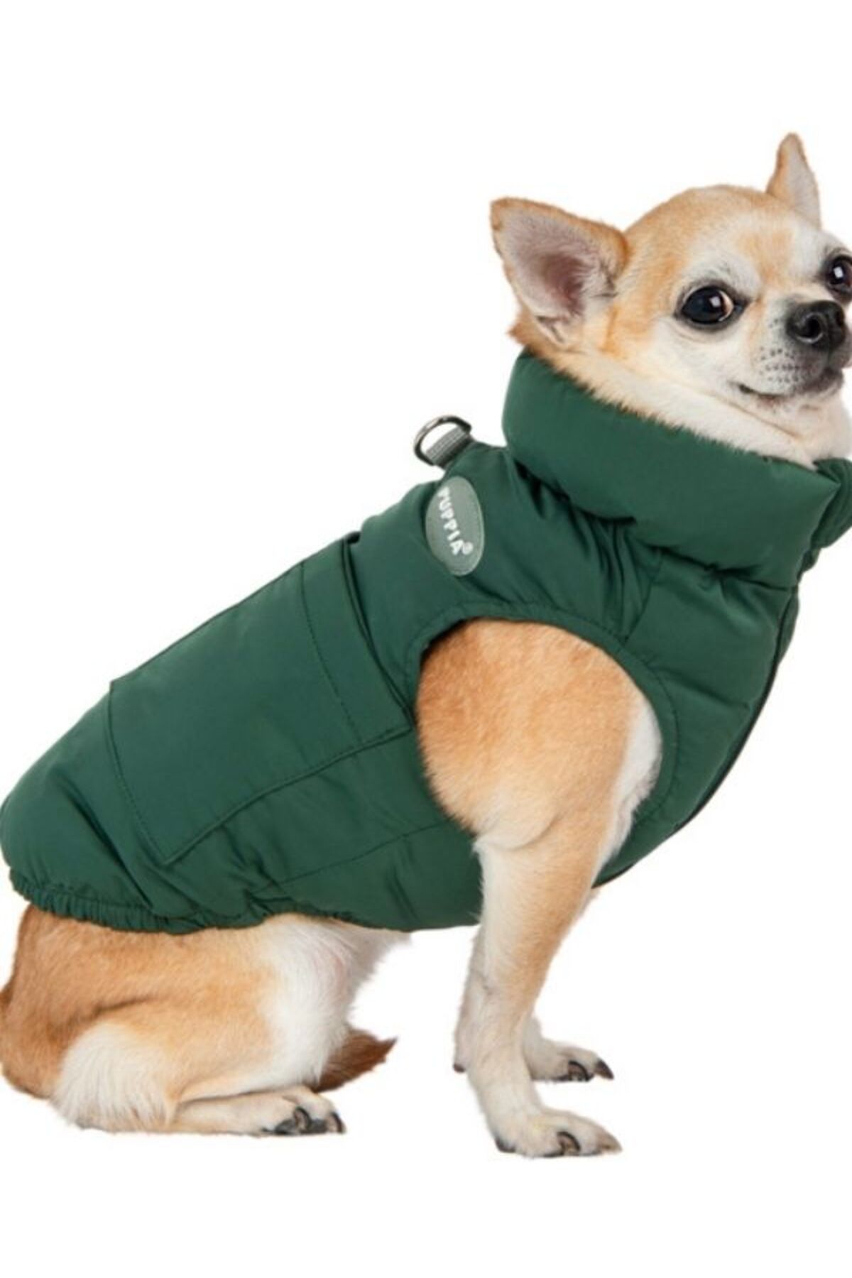 جلیقه پافر سگ پوپیا Puppia Puffer Vest Jumper، سبز، مدل PAWD-JM1980