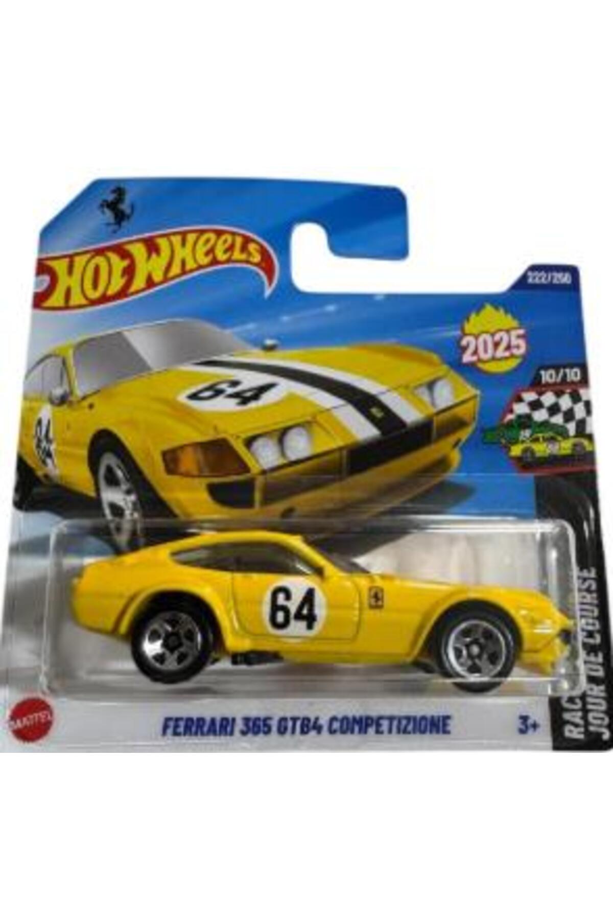 ماشین اسباب بازی فراری 365 GTB4 COMPETIZIONE JBC19 روز مسابقه از ترکیه HOT WHEELS
