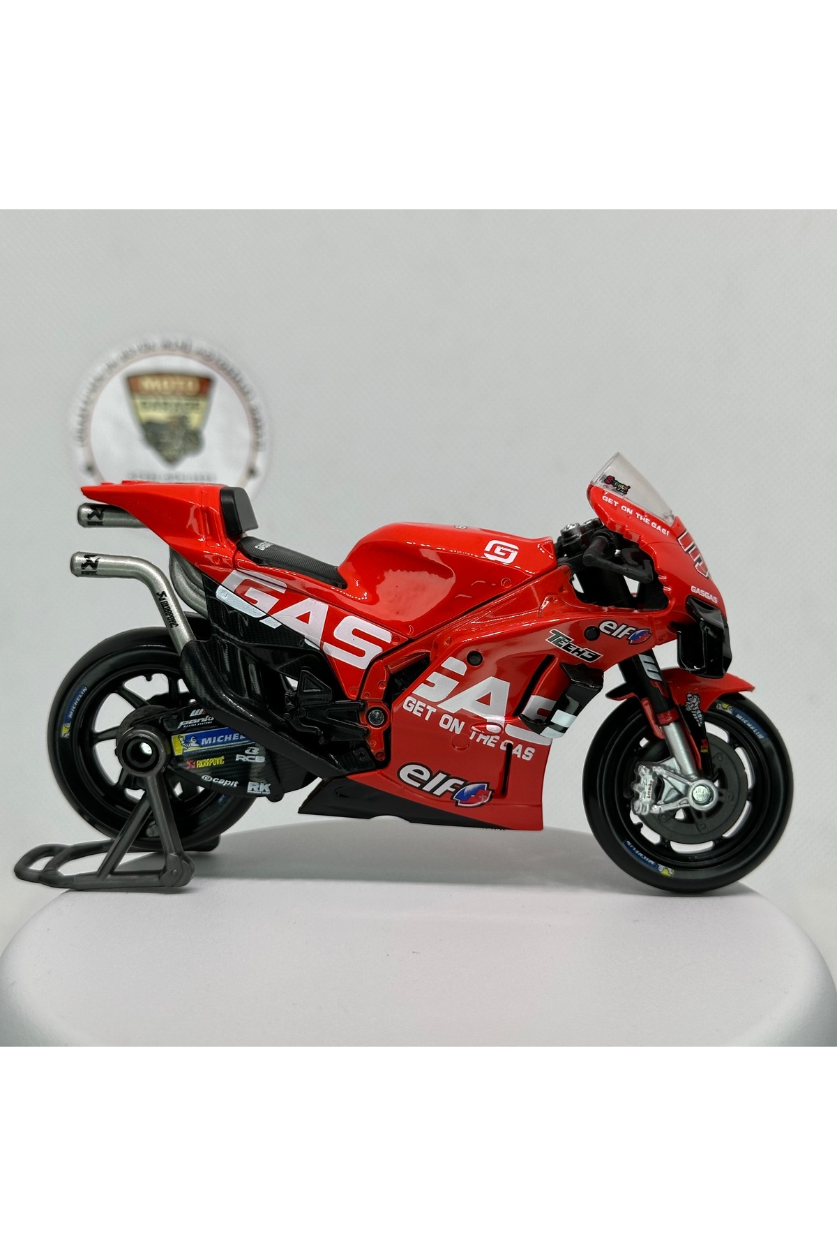 مدل خودرو GASGAS MOTOGP RACING 1:18 DIECAST MODEL MOTORCYCLE – METAL اورجینال Maisto Diecast