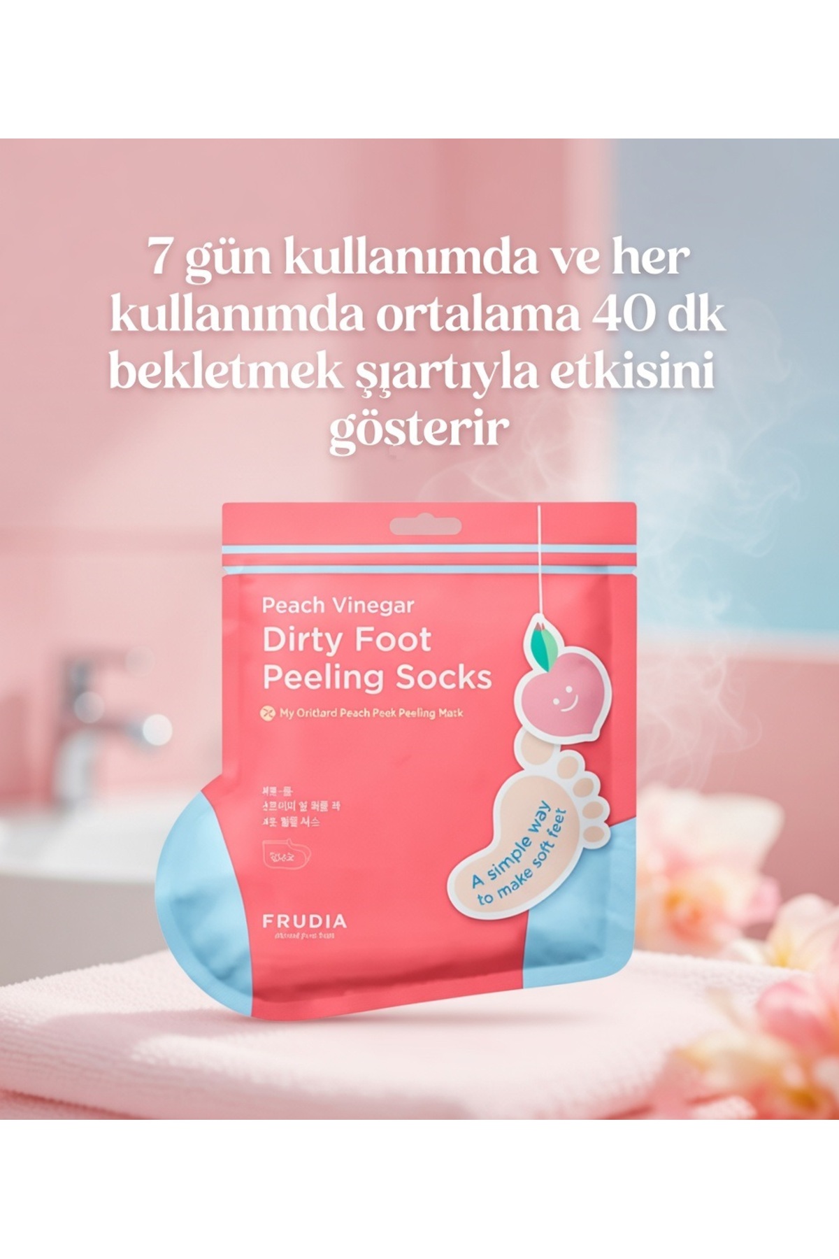 Frudia ماسک پاکن کننده هلوی باغ من