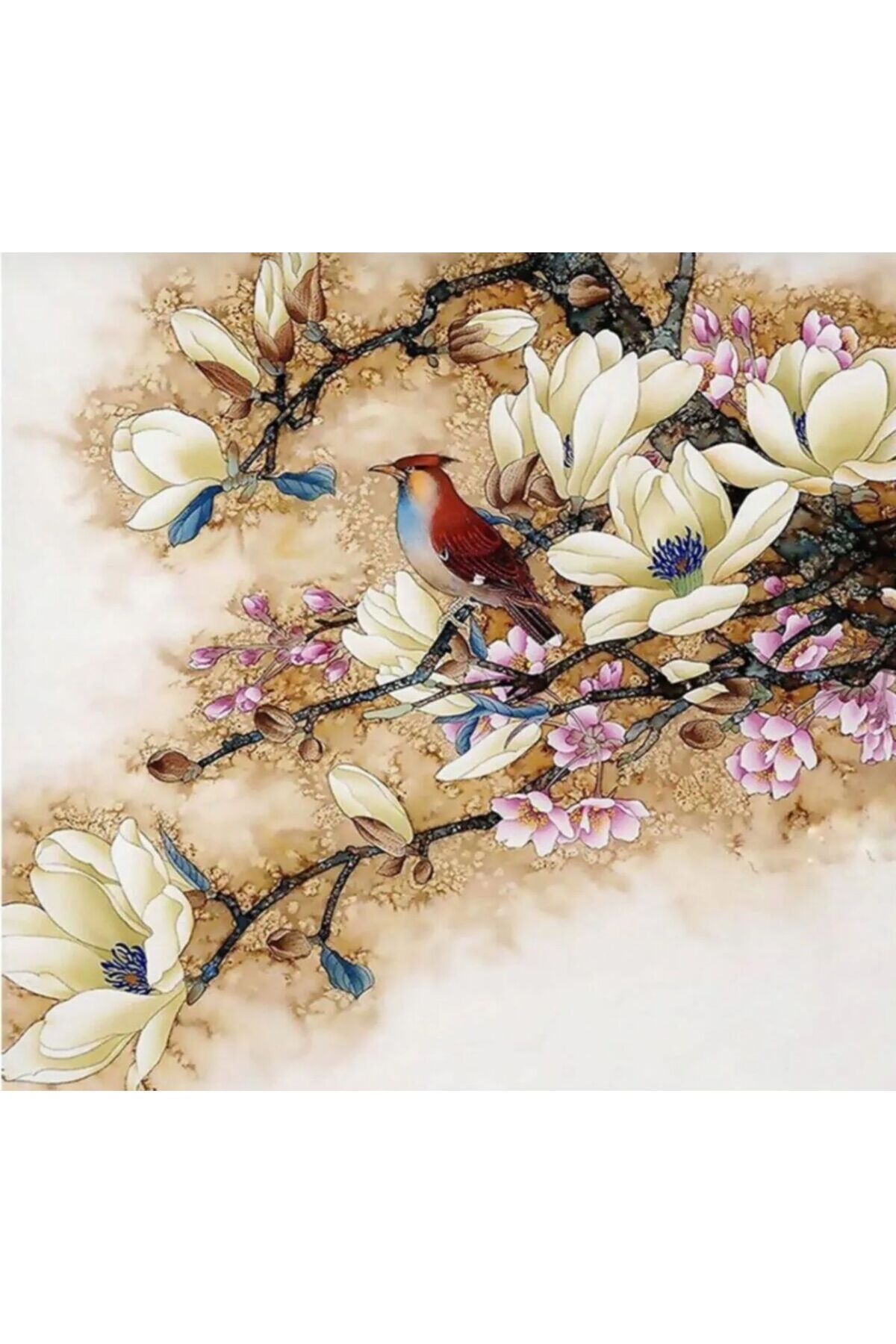 پازل کیت ملیله موزاییک پردازش سنگ مهره الماس 5D STONE 50X40CM GC74031 OZN AKSESUAR