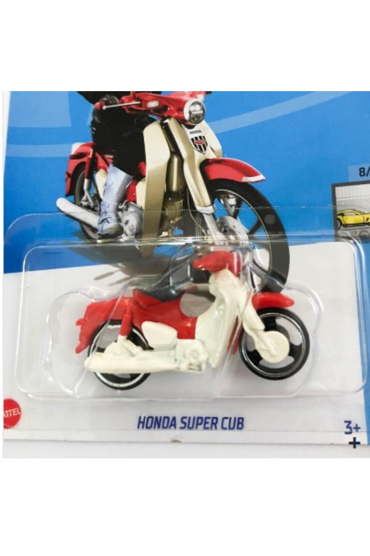 ماشین اسباب بازی HONDA SUPER CUB HCX21 هات ویلز اورجینال HOT WHEELS