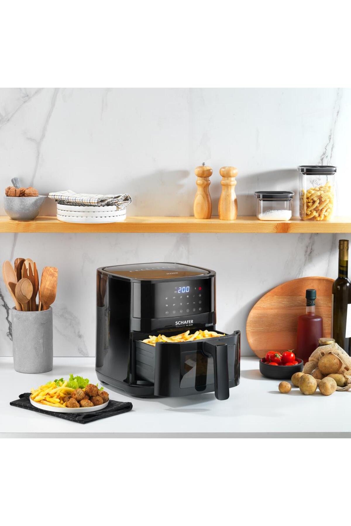 سرخ کن دیجیتال THERMOCHEF XL LOOK FRYER AIR HOT اورجینال Schafer