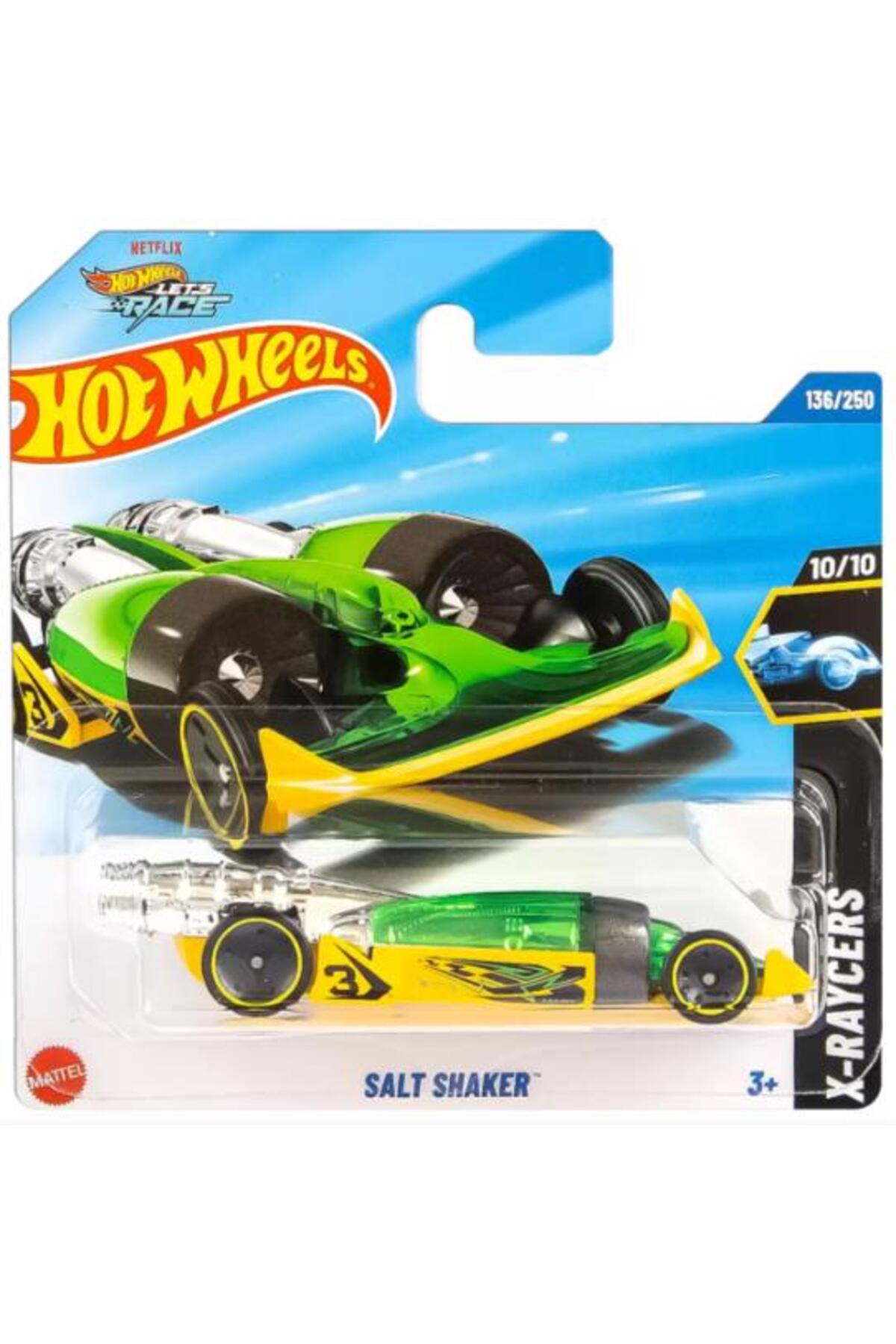 ماشین اسباب بازی SINGLE CARS SALT SHAKER HYY75 راس X هات ویلز اورجینال HOT WHEELS