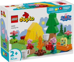 مجموعه ساختنی کمپینگ لگو LEGO دوپلو DUPLO پپا پیگ مدل 10452، ۳۲ قطعه