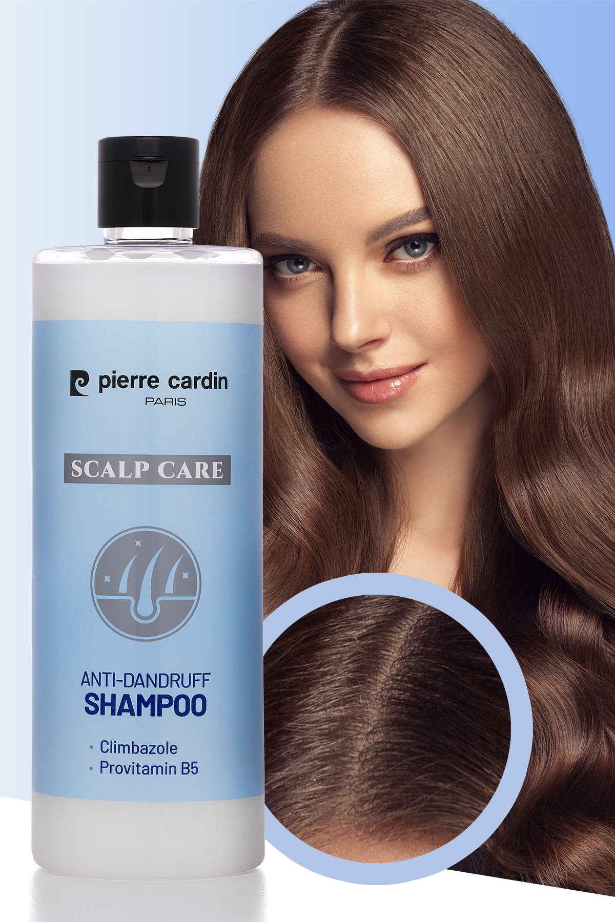 شامپو ضد شوره 400 میلی لیتر مناسب برای همه جنسیت ها پیررا کاردین Pierre Cardin