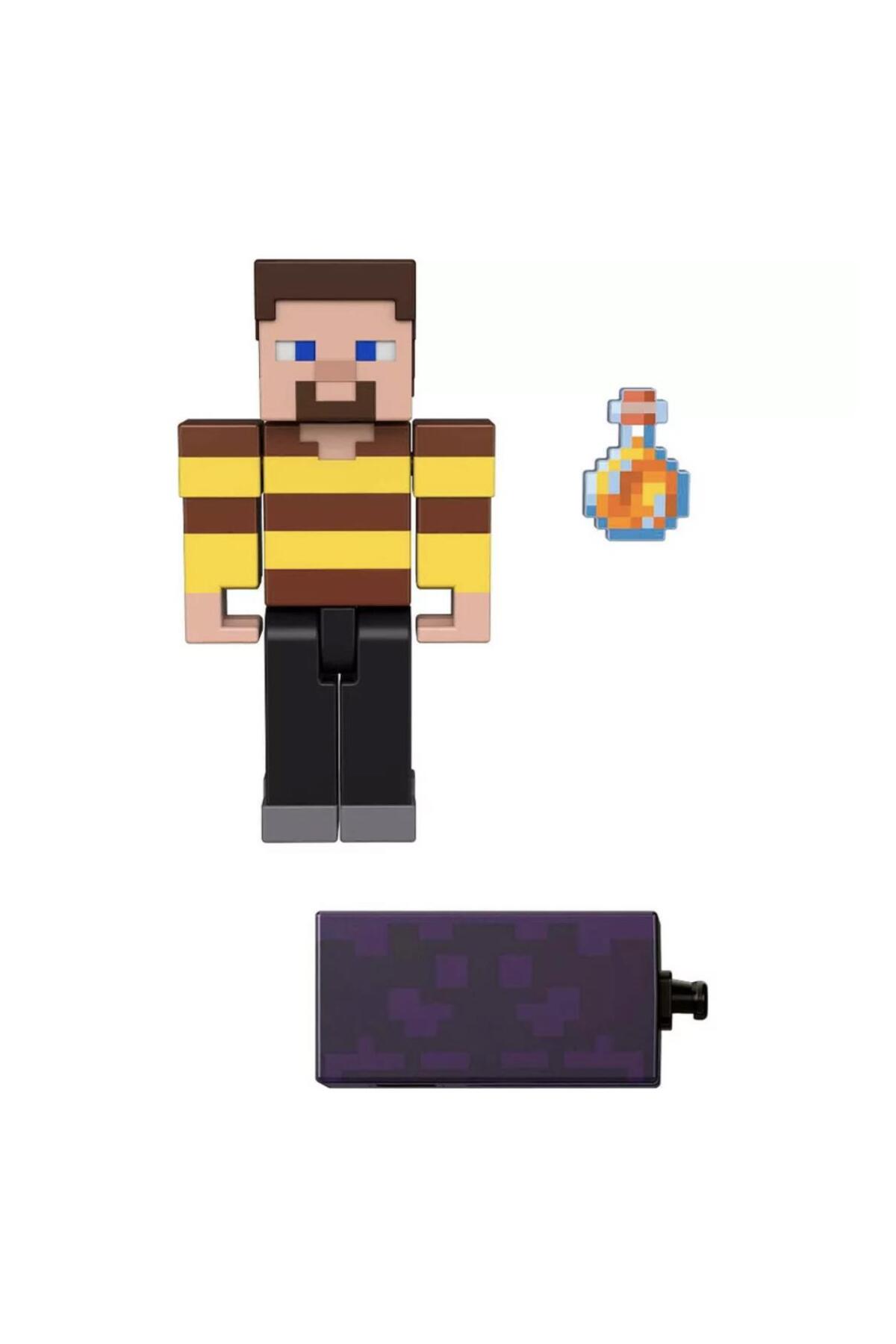 اسباب بازی های فیگور دیگر فیگورهای MINECRAFT با لوازم جانبی GTP08 HDV17 Mattel