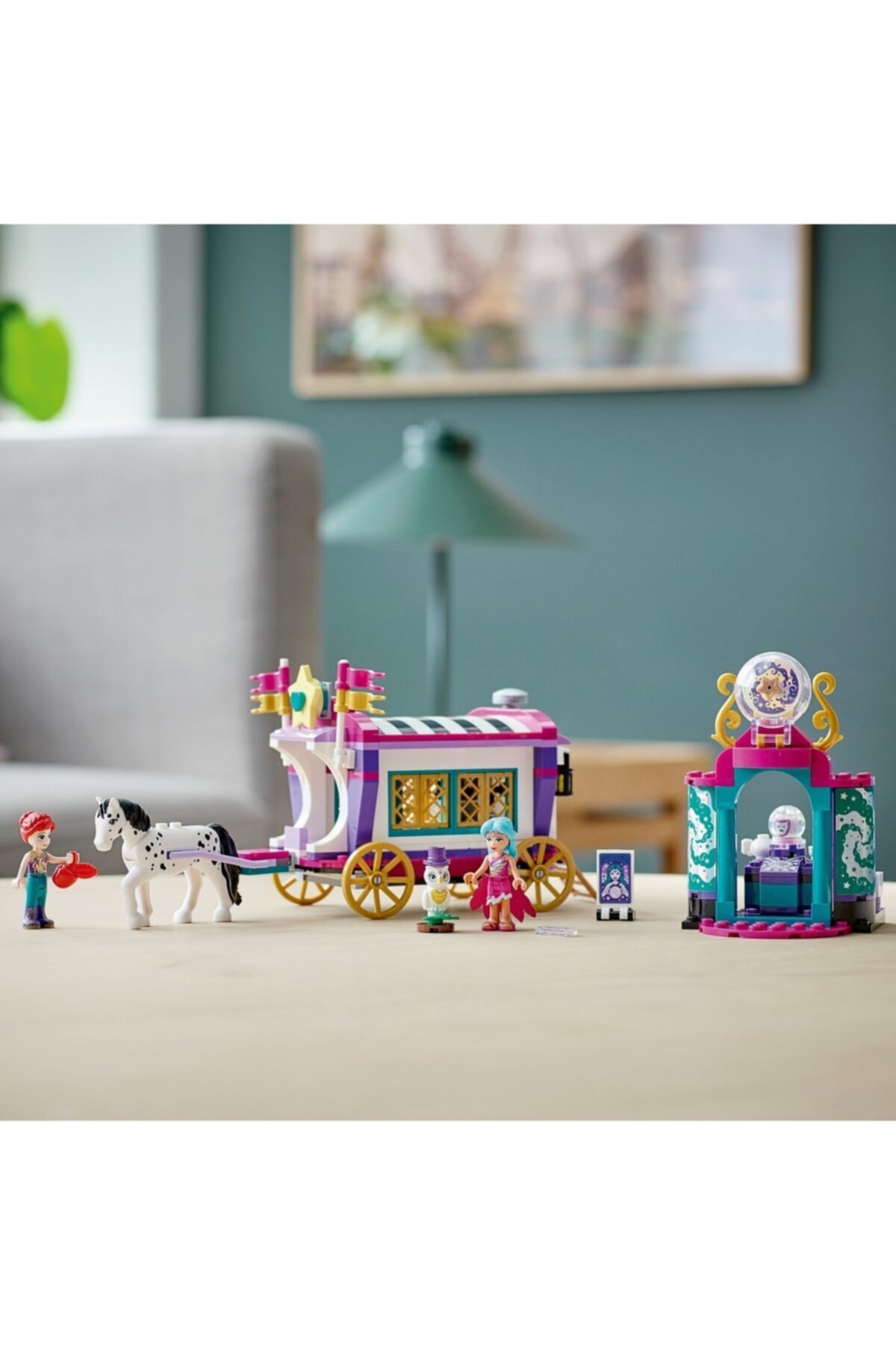 لگو و اسباب بازی های ساخت محور ® FRIENDS MAGIC CARAVAN 41688 ست ساختمان کاروان جادویی برای کودکان 348 عدد از ترکیه LEGO