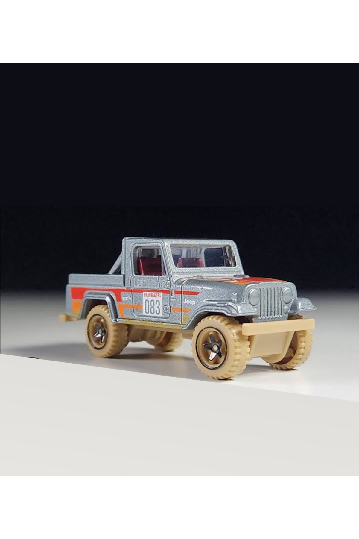 ماشین اسباب بازی مقیاس جیپ SCRAMBLER 1:64 هات ویلز اورجینال HOT WHEELS
