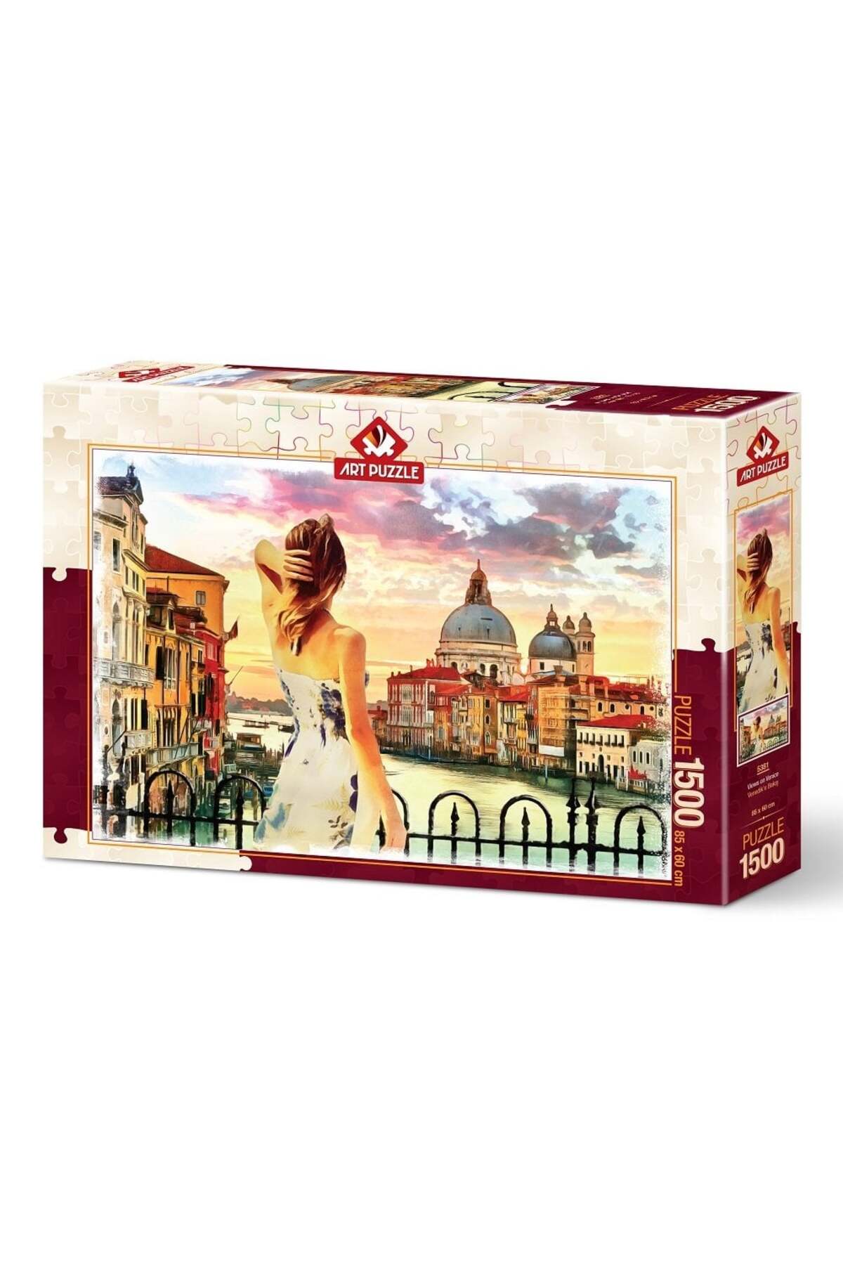 پازل نمایی از 1500 تکه ونیز ترکیه Art Puzzle