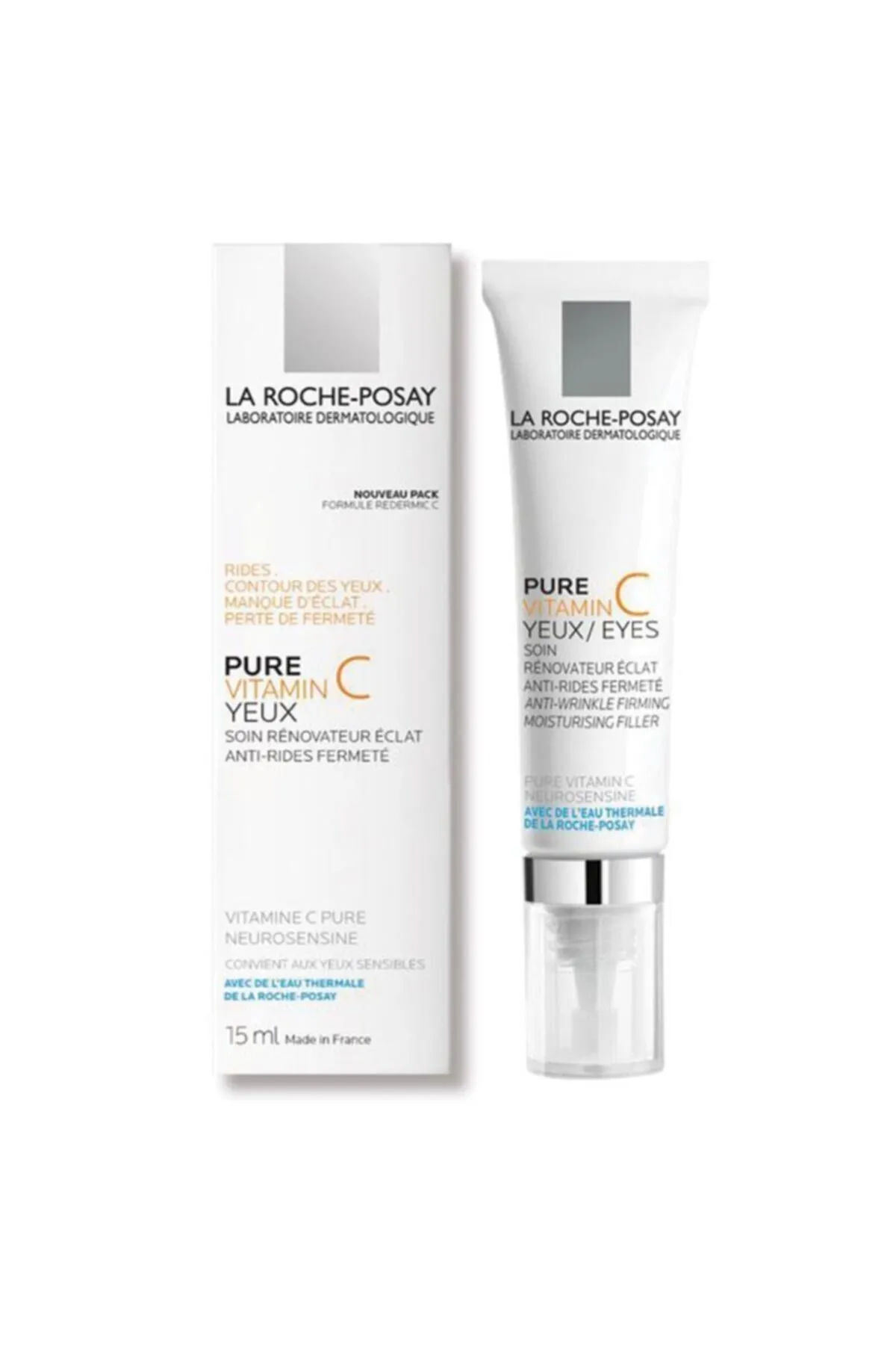 La Roche Posay کرم مراقبت از چشم Redermic C با اثر ضدپیری 15 میلی لیتر