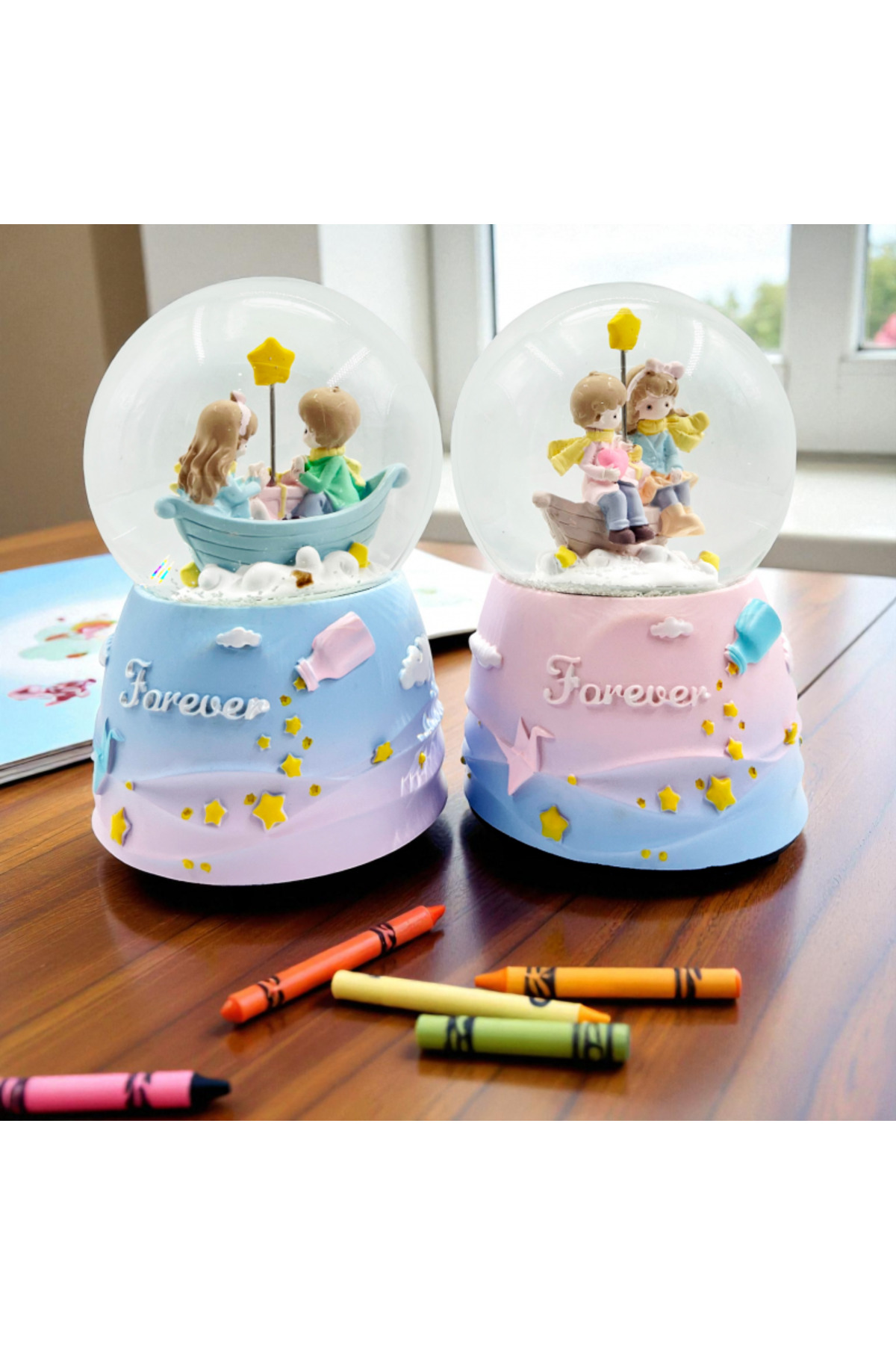 گوی برفی SNOW GLOBE در اندازه بزرگ WIND UP 1 PIECE از ترکیه ALPJOY