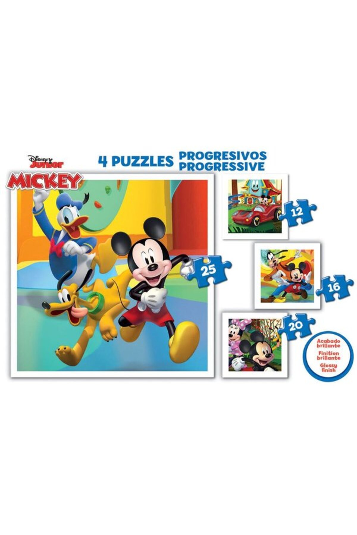 پازل ها و یاپبوزهای کودک MICKEY & FRANDS ادوکا اورجینال EDUCA