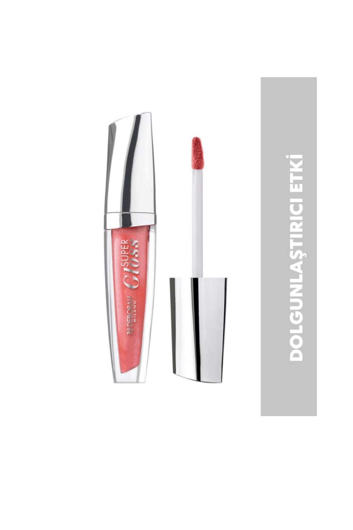 رژ لب SUPER GLOSS PEARLY CORAL 05 PLUMPING موثر Deborah
