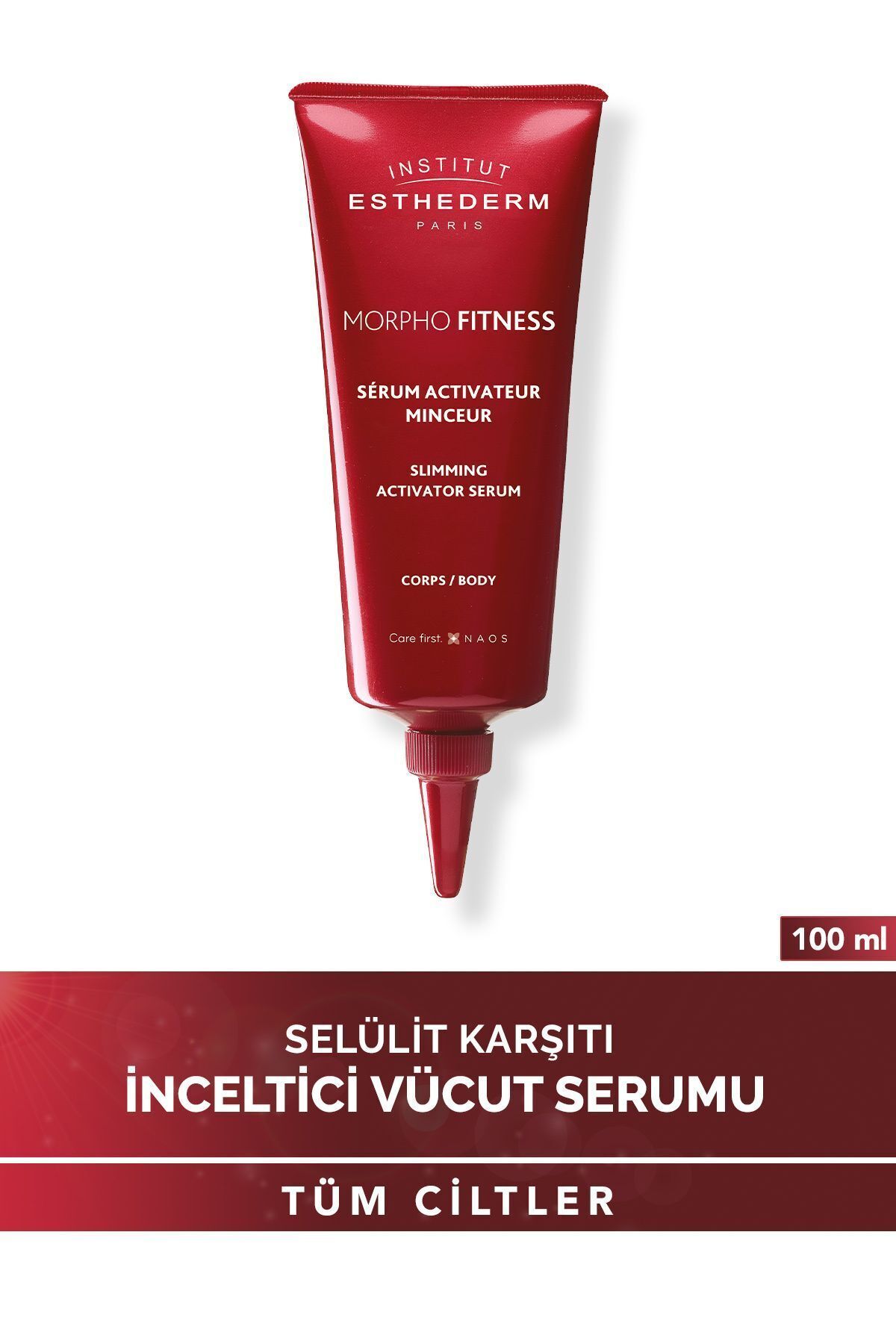 INSTITUT ESTHEDERM سرم فعال‌کننده لاغری و فرم‌دهنده بدن مورفو فیتنس با کرم موثر 100 میلی‌لیتر