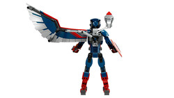 فیگور ساختنی کاپیتان آمریکا لگو LEGO مارول Marvel مدل 76296، ۳۵۹ قطعه، ارتفاع ۲۸ سانتی‌متر