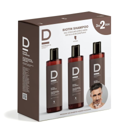 شامپو بیوتین مردانه درموسکین Dermoskin برای مراقبت از مو، حجم ۲۰۰ میلی‌لیتر