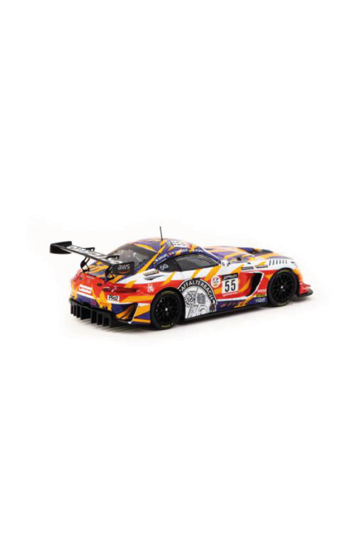 مدل خودرو 1 64 SCALE T64 062 22SPA55 MERCEDES AMG GT3 24 HOURS OF SPA 2022 اورجینال Tarmac Works