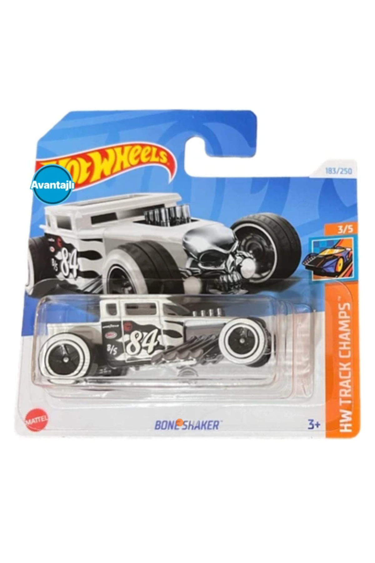 ماشین اسباب بازی مقیاس استخوان 1:64 هات ویلز اورجینال HOT WHEELS