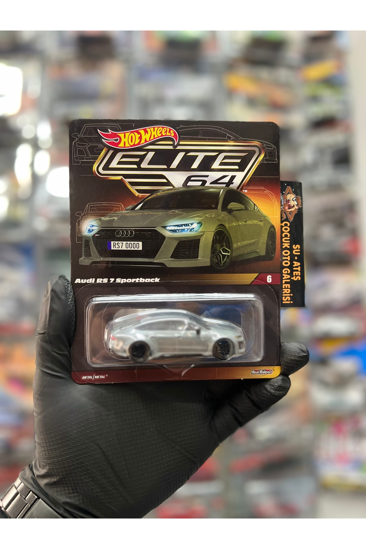 ماشین اسباب بازی ELITE 64 AUDI S7 SPORTBACK تولید سفارشی از ترکیه HOT WHEELS