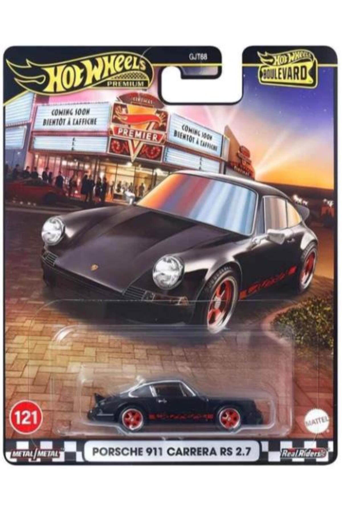 ماشین اسباب بازی بلوار پریمیوم پورشه 911 کاررا RS 2.7 JBL19 از ترکیه HOT WHEELS