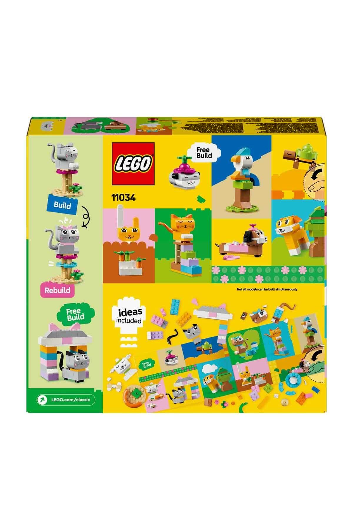 لگو و اسباب بازی های ساخت محور CLASSIC CREATIVE PETS 11034 از ترکیه LEGO