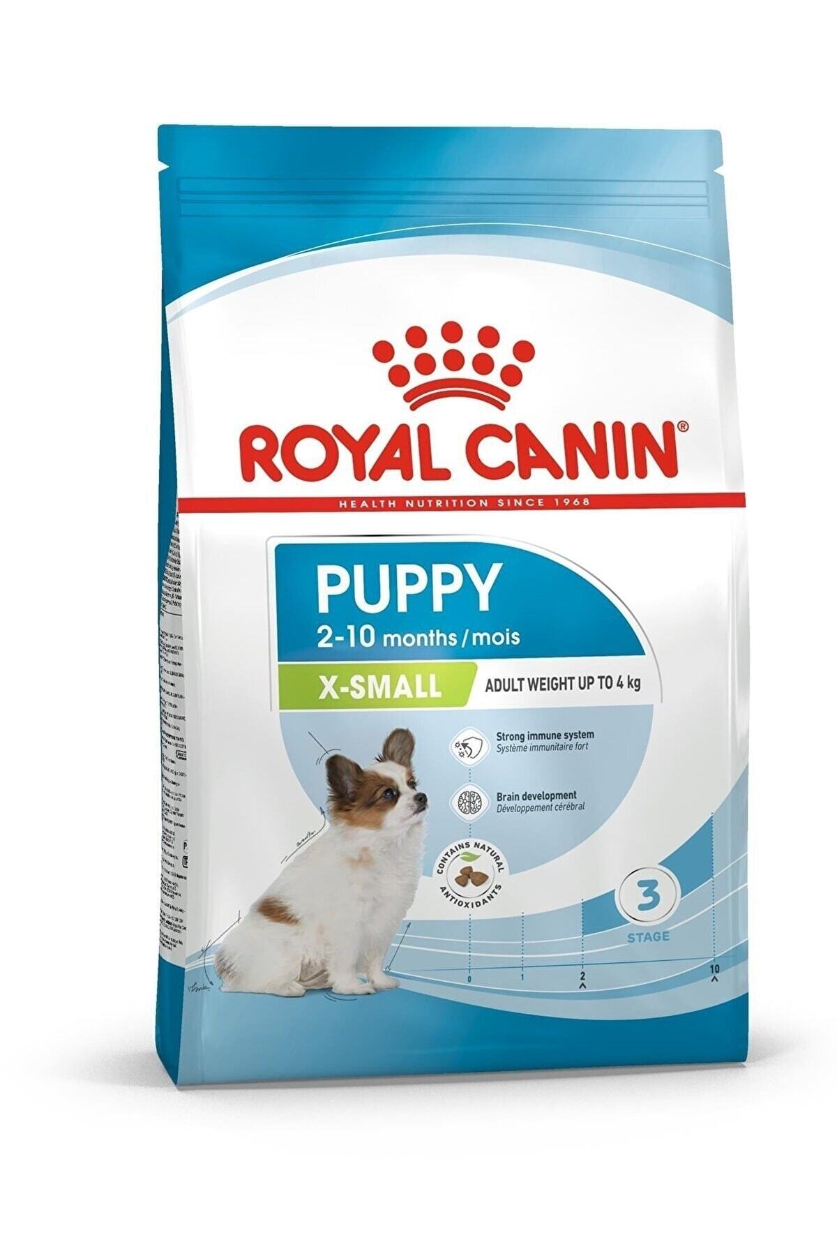 غذای خشک توله‌سگ‌های بسیار کوچک رویال کنین Royal Canin Xsmall Puppy، ۳ کیلوگرم