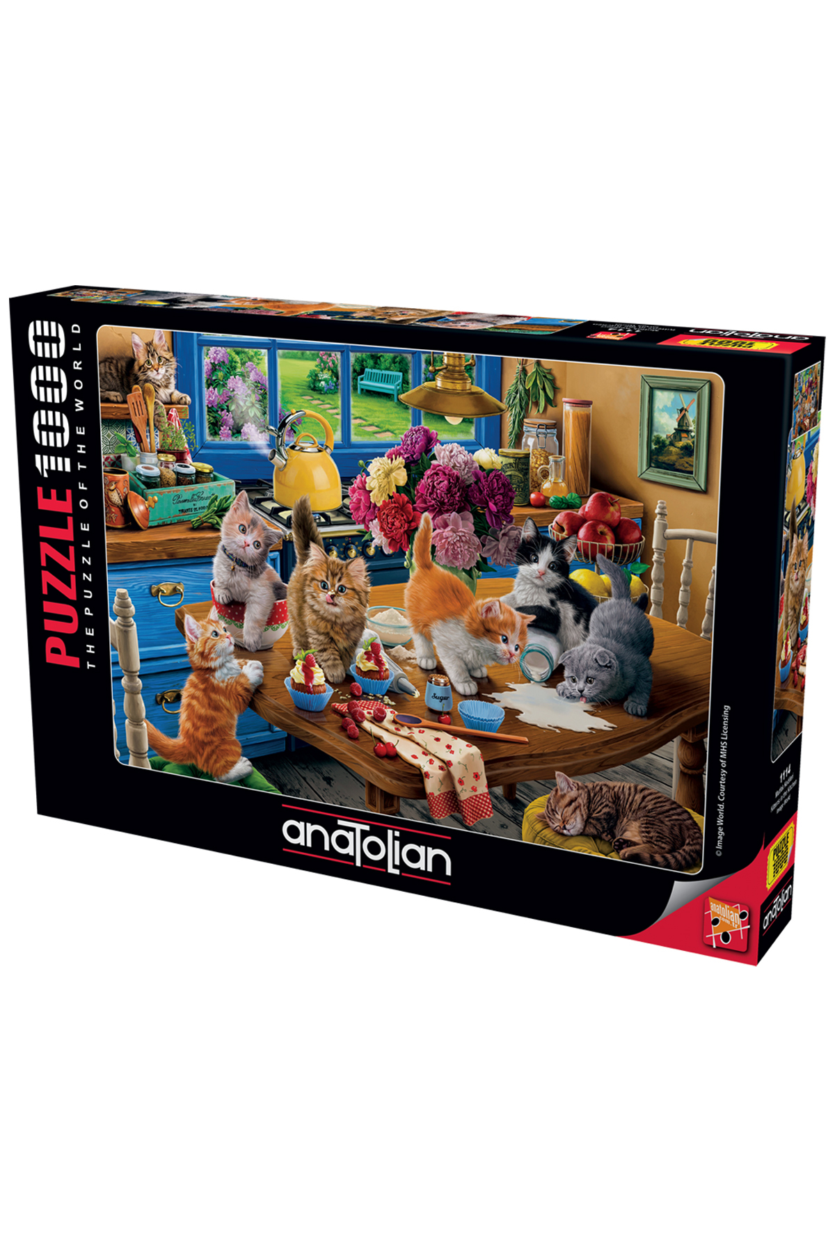 پازل 1000 قطعه گربه آشپزخانه 1114 اورجینال Anatolian Puzzle