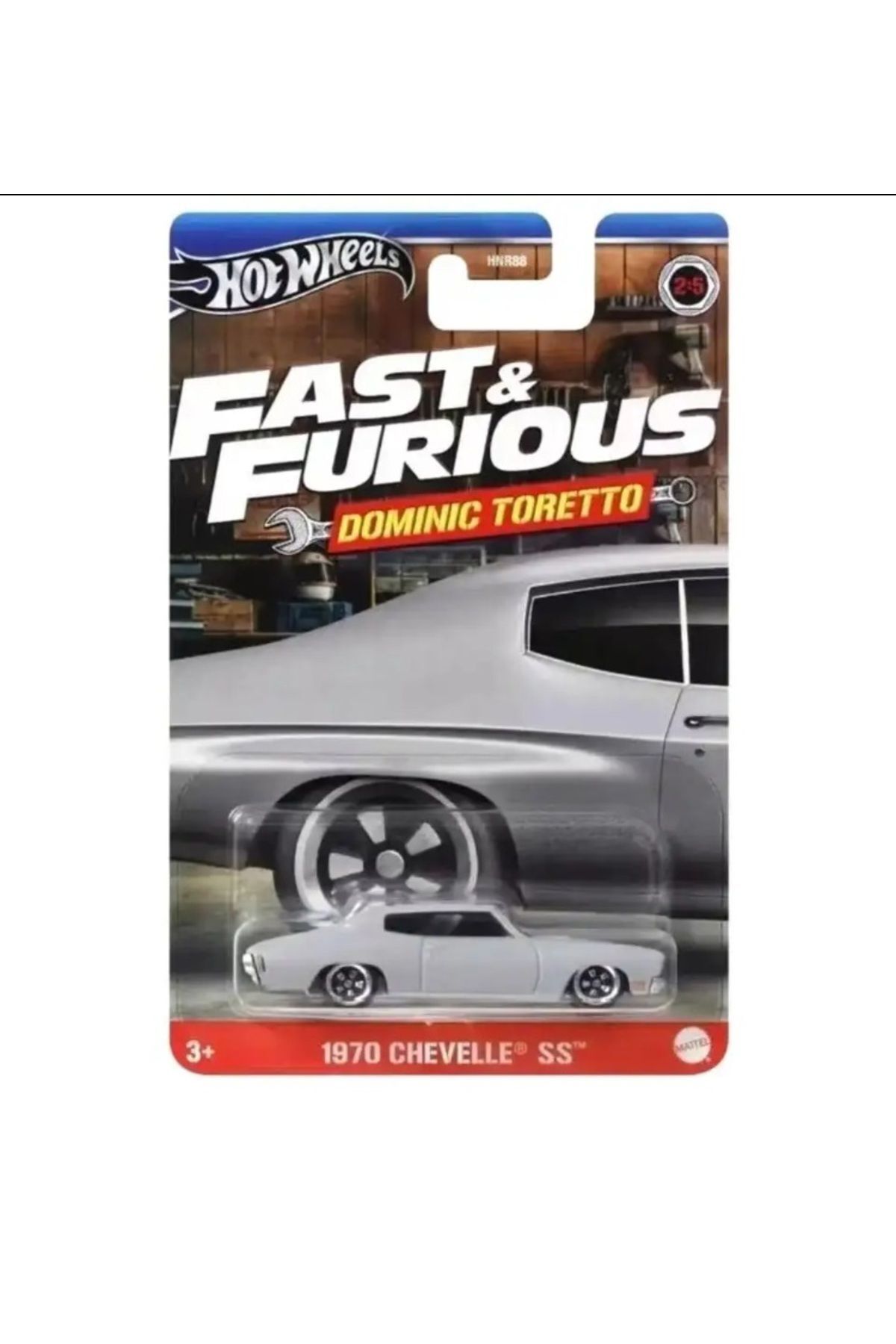 ماشین اسباب بازی سریع و خشمگین دومینیک تورتو 1970 CHEVELLE SS از ترکیه HOT WHEELS