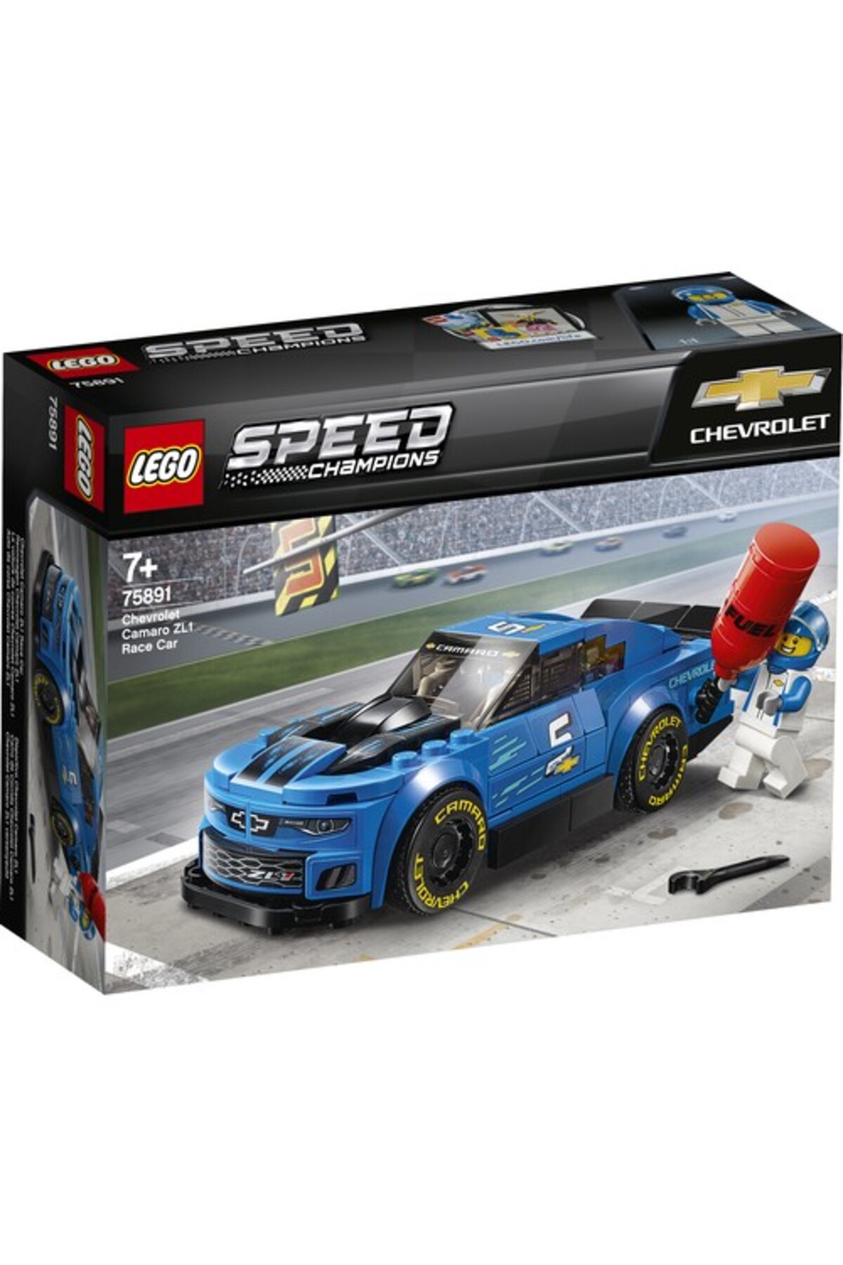 لگو و اسباب بازی های ساخت محور ماشین مسابقه اسپید قهرمانان 75891 شورلت کامارو ZL1 از ترکیه LEGO