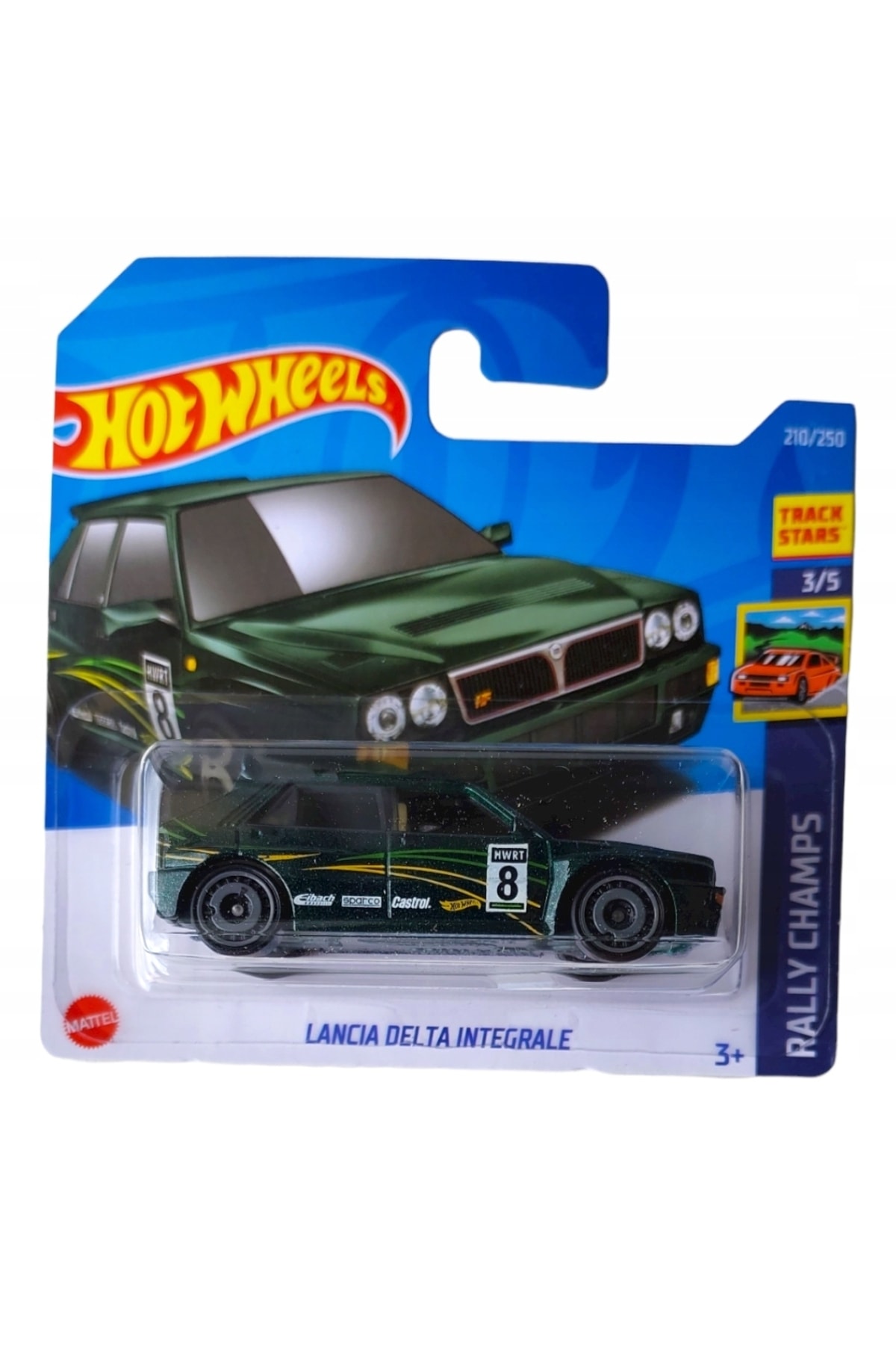 ماشین اسباب بازی LANCIA DELTA INTEGOLE 5785 HCT88 هات ویلز اورجینال HOT WHEELS