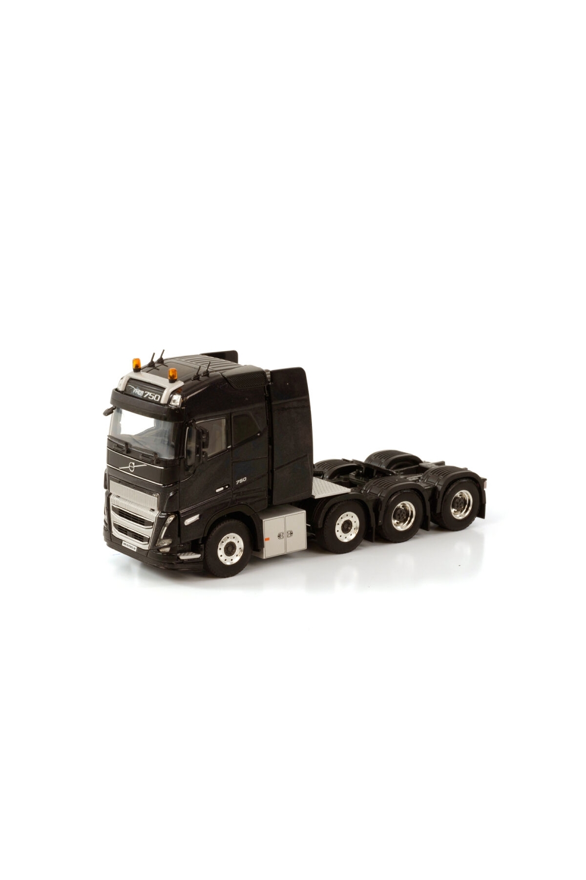 مدل خودرو 1 50 VOLVO FH5 GLOBEROTTER XL 750 8X4 مشکی TRUCK TRACTOR اورجینال Wsi Model