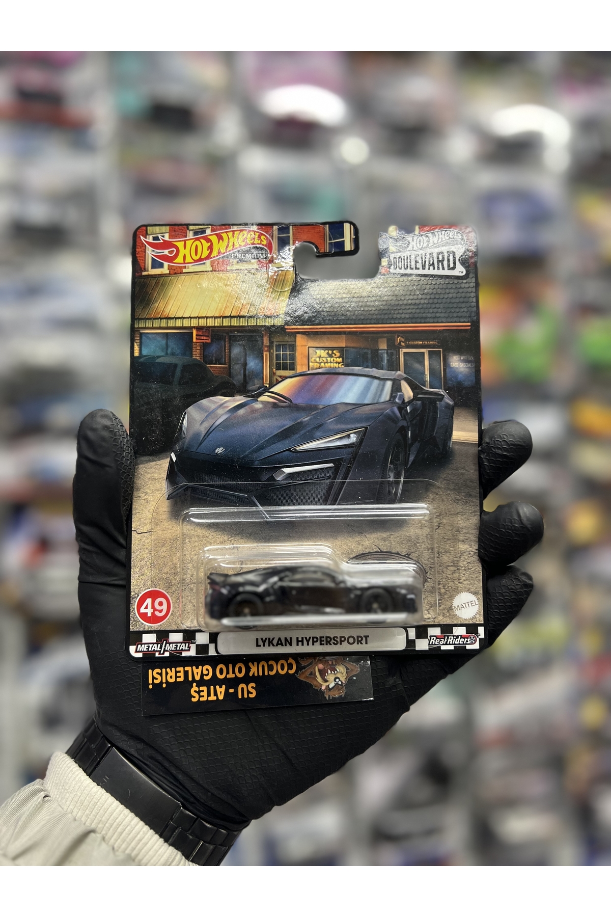ماشین اسباب بازی BOULEVARD LYKAN HYPERSPORT PREMIUM هات ویلز اورجینال HOT WHEELS