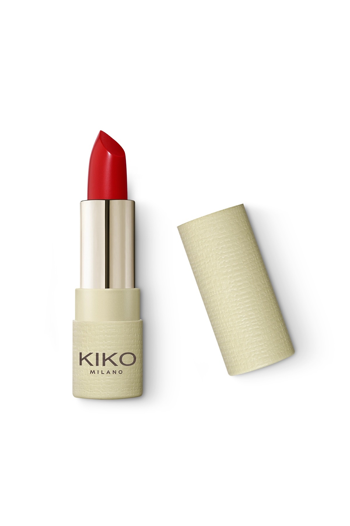 رژ لب جامد مات مدل New Green Me  رنگ Red شماره 105 کیکو KIKO