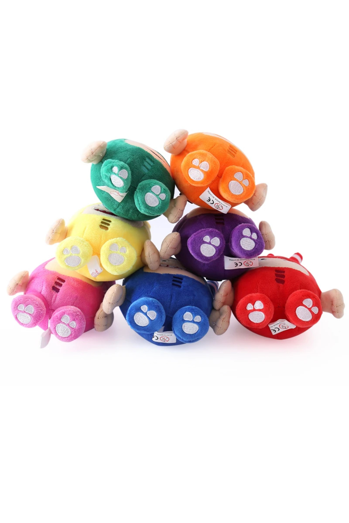 اسباب بازی های پشمی ODDBODS BUBBLES TOY مخمل دار 18 سانتی متر اصل charmerprincesses