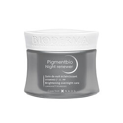 کرم شب روشن‌کننده بایودرما Bioderma سری پیگمنت‌بیو نایت ریونیور حجم ۵۰ میلی‌لیتر برای پوست حساس دارای لک