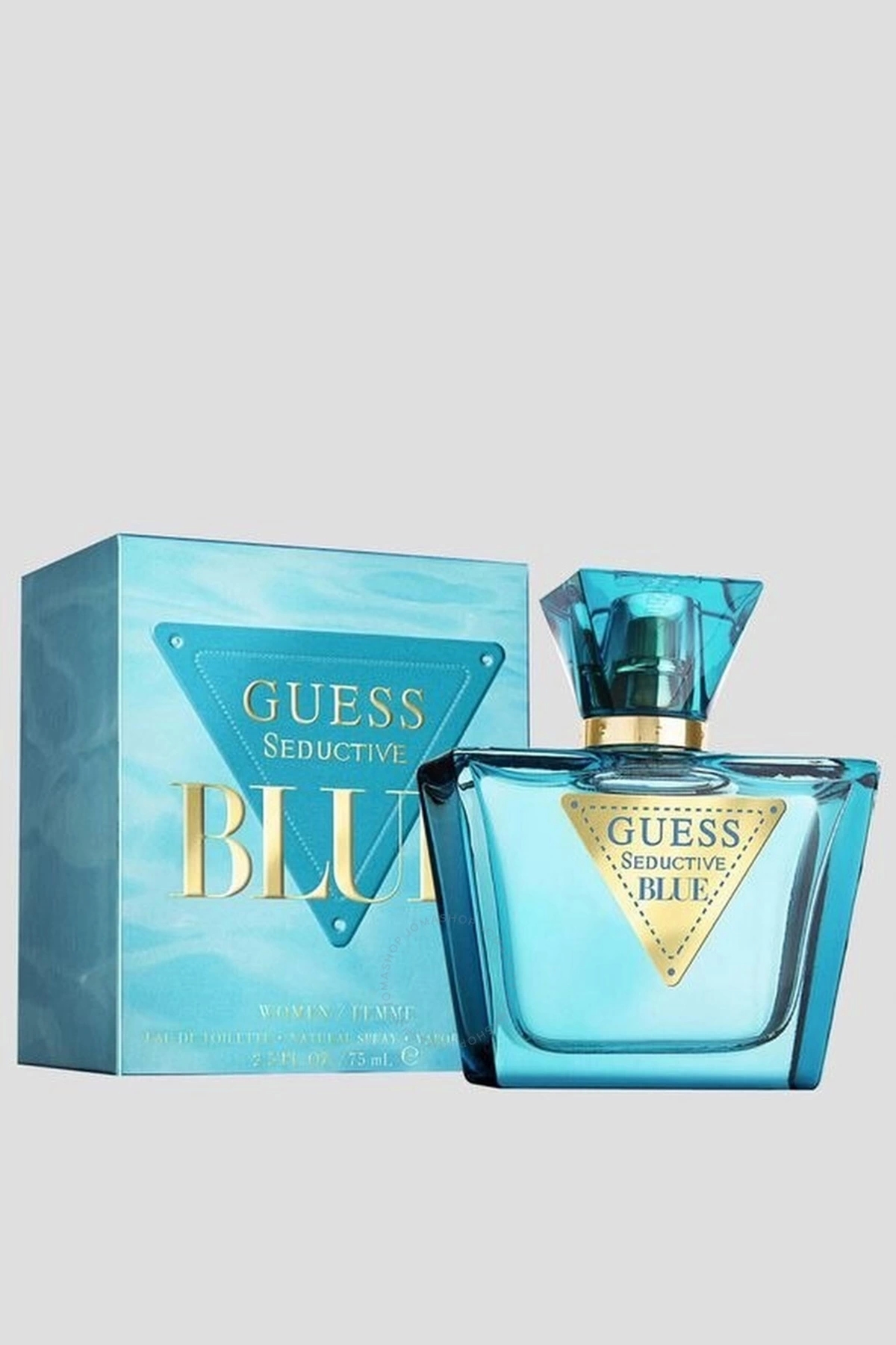 Guess عطر زنانه seductive blue for ادوتویلت sp 75 ml